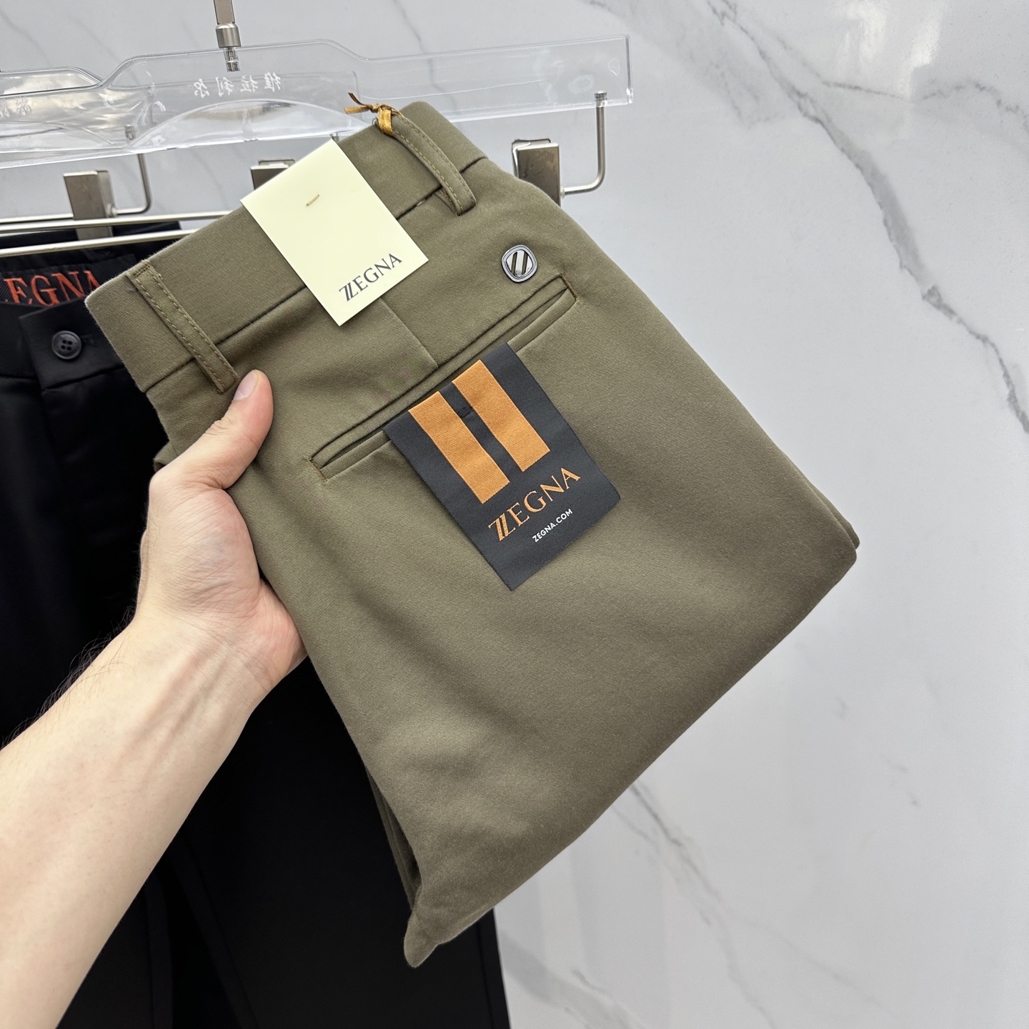 🆕ZEGNA杰尼亚 2025早秋新品休闲裤西裤，官网同步发售，裤身工艺设计，进口客供辅料、面料定制，代工