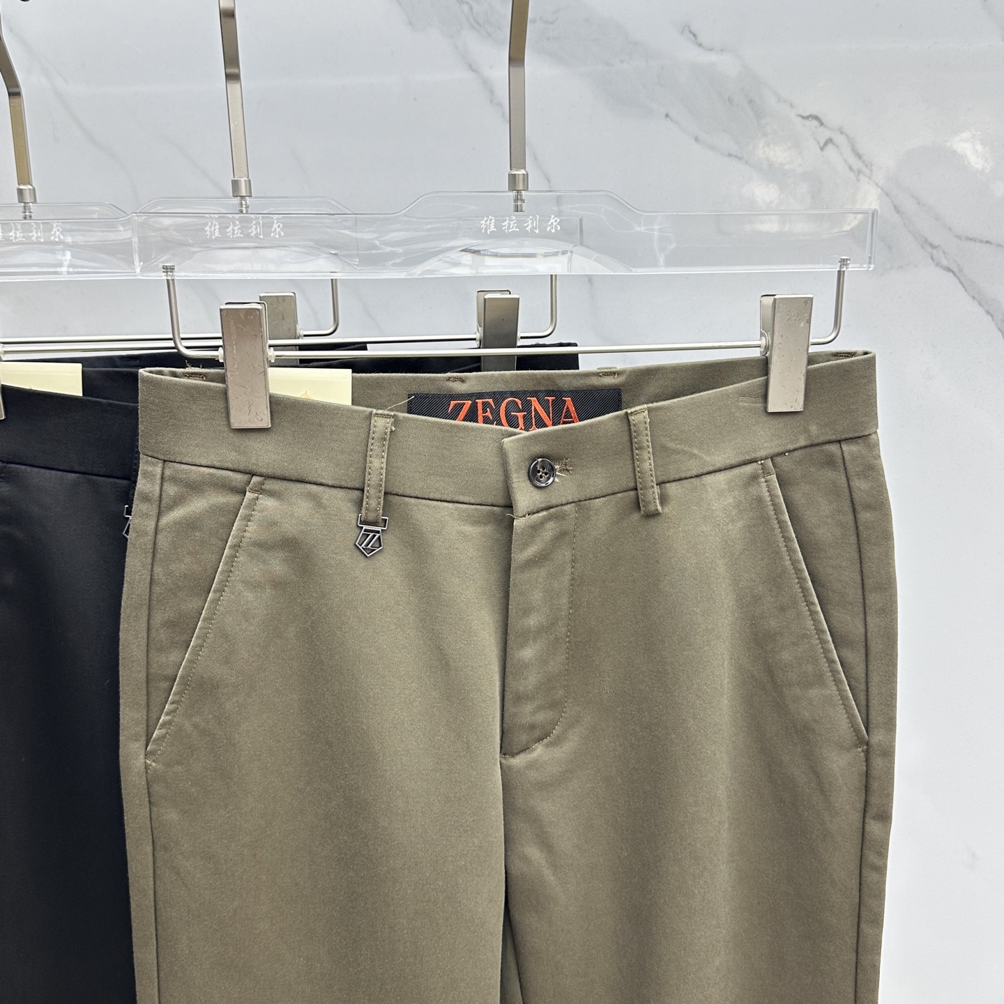 🆕ZEGNA杰尼亚 2025早秋新品休闲裤西裤，官网同步发售，裤身工艺设计，进口客供辅料、面料定制，代工