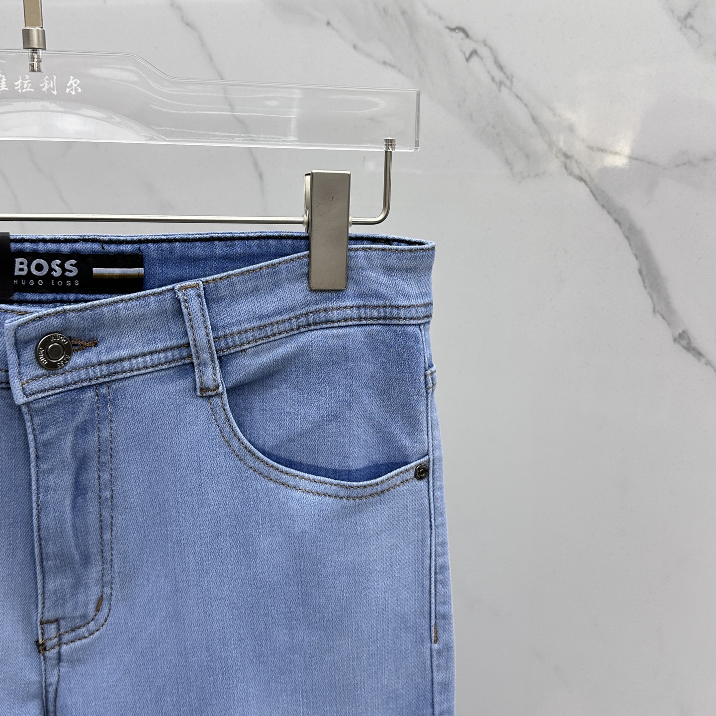 🆕BOSS 🔥高端定制、2025早秋最新款牛仔裤 柜台同步发售 原版定制复刻 客供五金辅料 原单品质 进