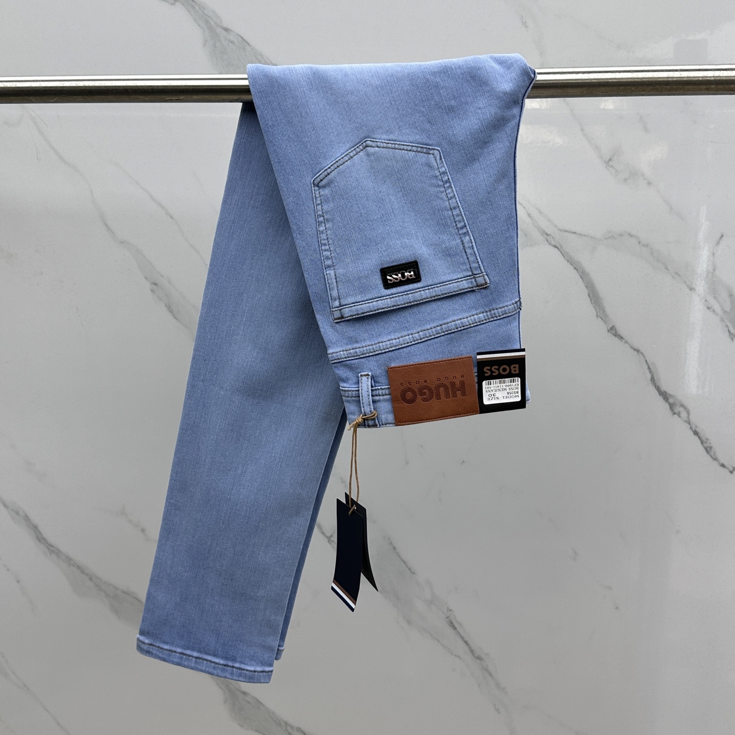 🆕BOSS 🔥高端定制、2025早秋最新款牛仔裤 柜台同步发售 原版定制复刻 客供五金辅料 原单品质 进