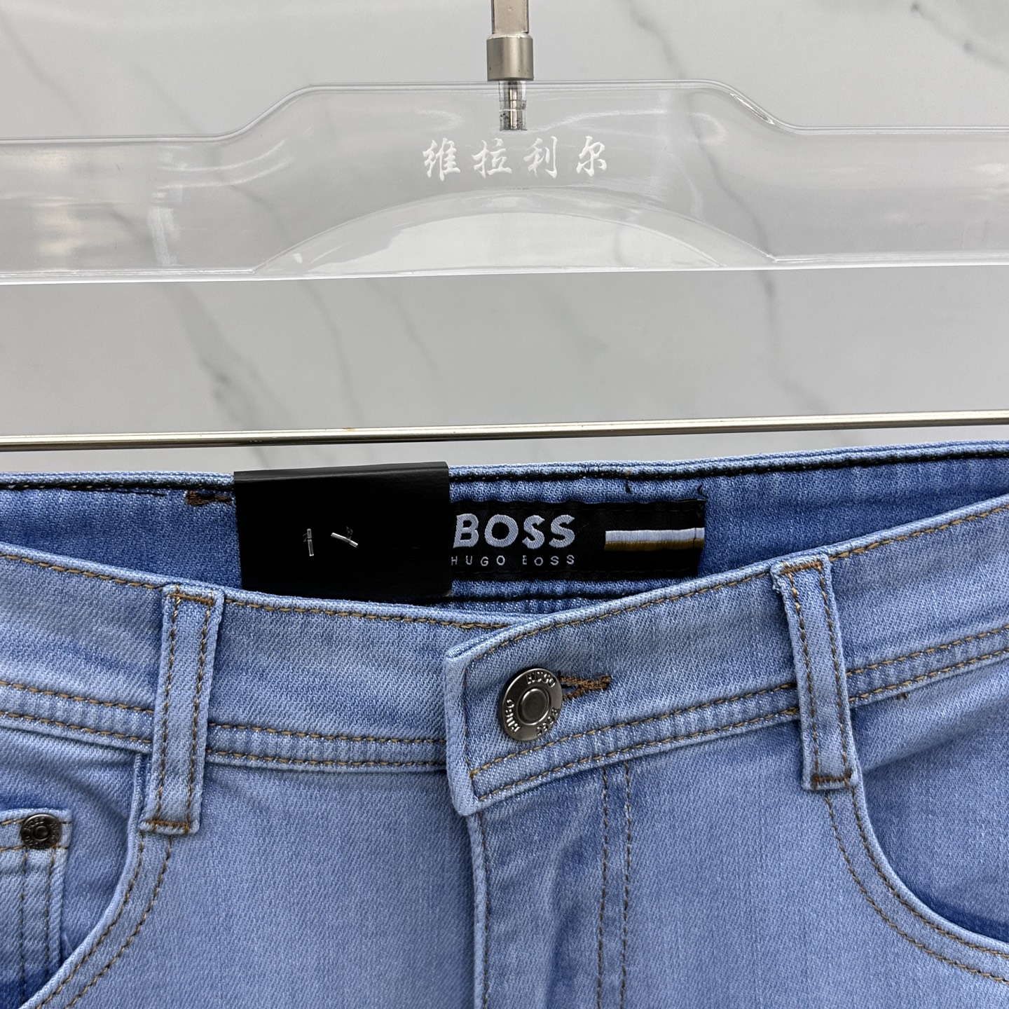 🆕BOSS 🔥高端定制、2025早秋最新款牛仔裤 柜台同步发售 原版定制复刻 客供五金辅料 原单品质 进