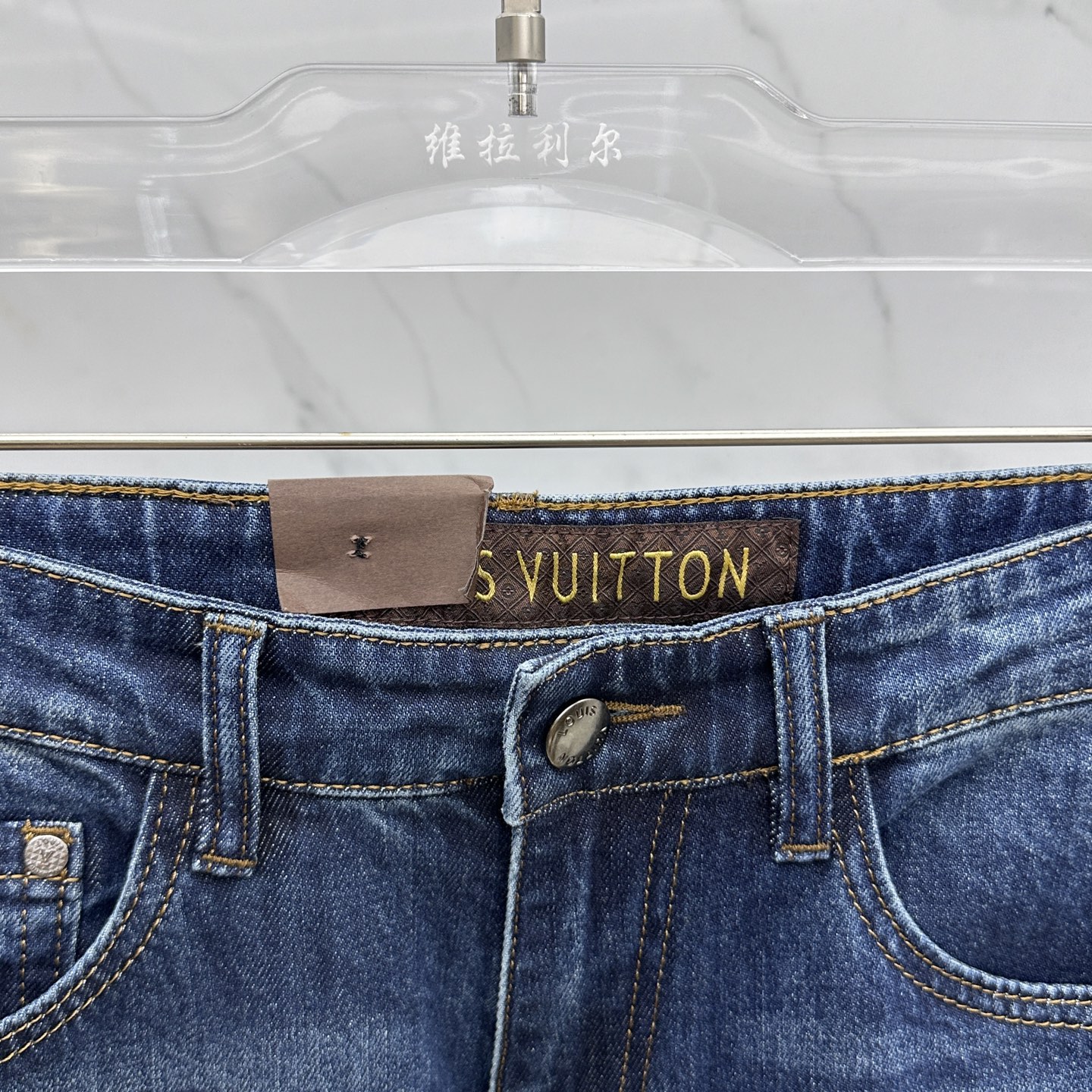 🆕LV路易威登 🔥高端定制、2025早秋最新款牛仔裤 柜台同步发售 原版定制复刻 客供五金辅料 原单品质