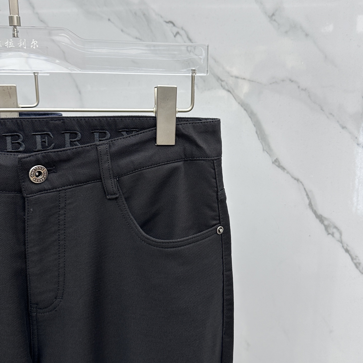 🆕Burberry*巴宝莉 2025早秋新品休闲裤西裤，官网同步发售，裤身工艺设计，定制五金辅料、面料定