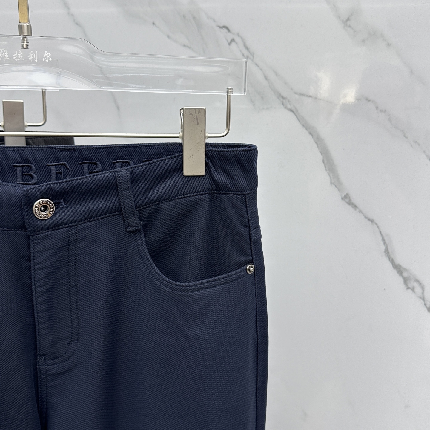 🆕Burberry*巴宝莉 2025早秋新品休闲裤西裤，官网同步发售，裤身工艺设计，定制五金辅料、面料定