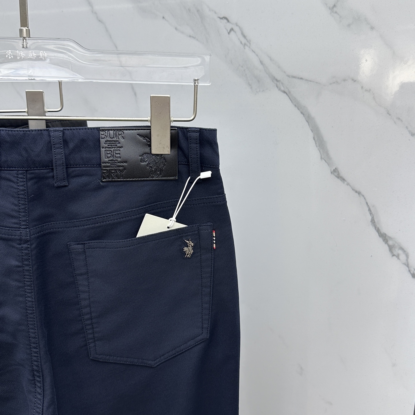 🆕Burberry*巴宝莉 2025早秋新品休闲裤西裤，官网同步发售，裤身工艺设计，定制五金辅料、面料定