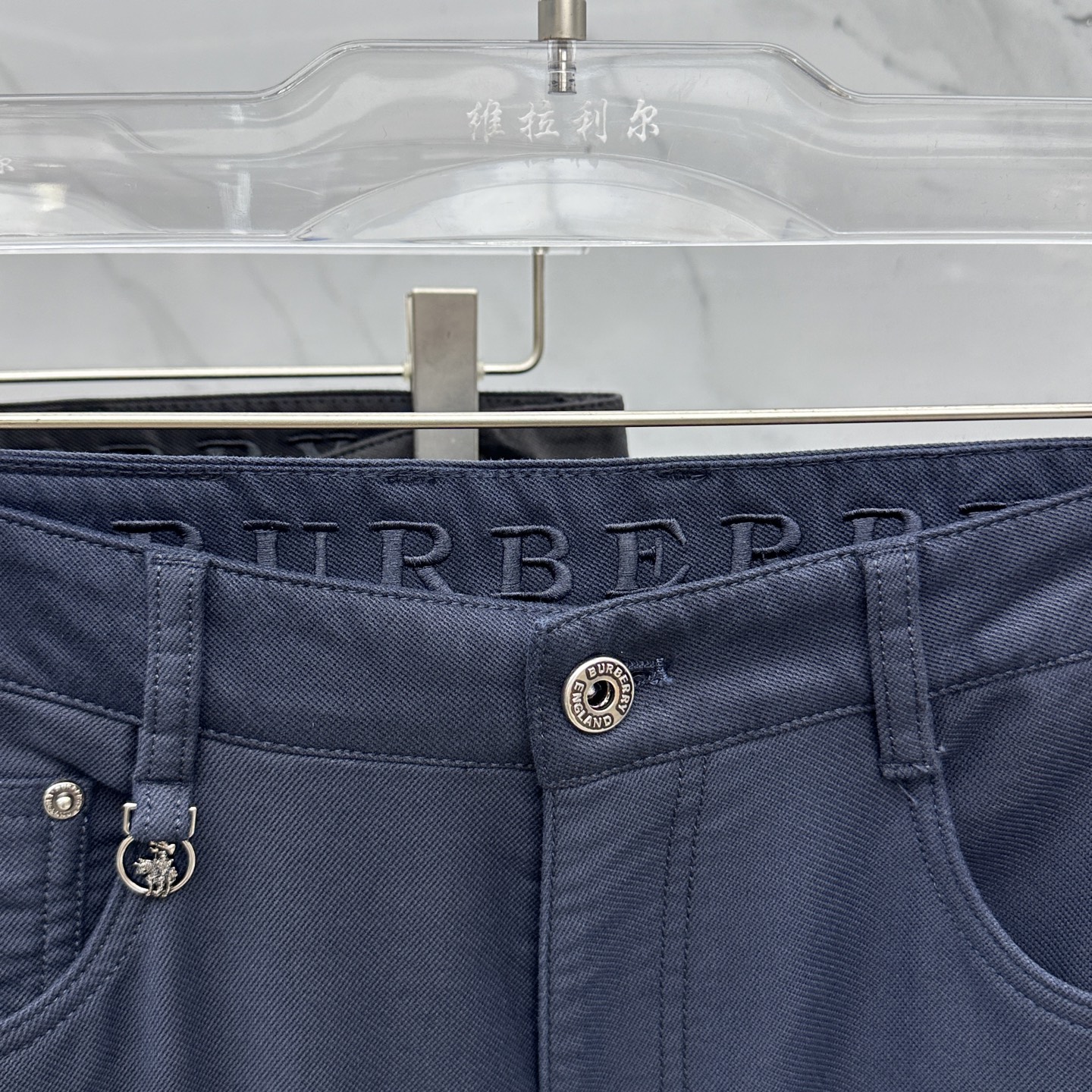 🆕Burberry*巴宝莉 2025早秋新品休闲裤西裤，官网同步发售，裤身工艺设计，定制五金辅料、面料定