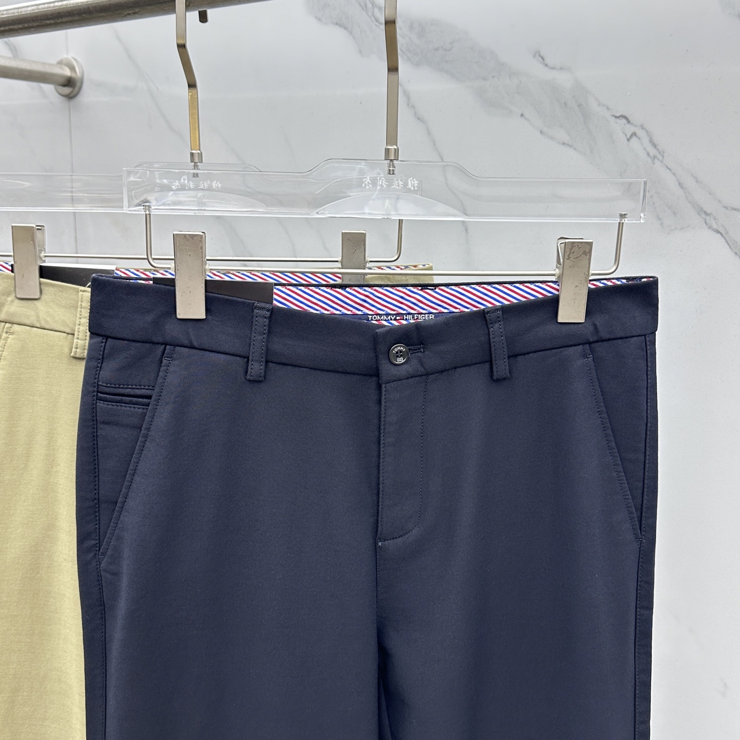 🆕Tommy汤米 2025早秋新品休闲裤西裤，官网同步发售，裤身工艺设计，定制五金辅料、面料定制，代工厂
