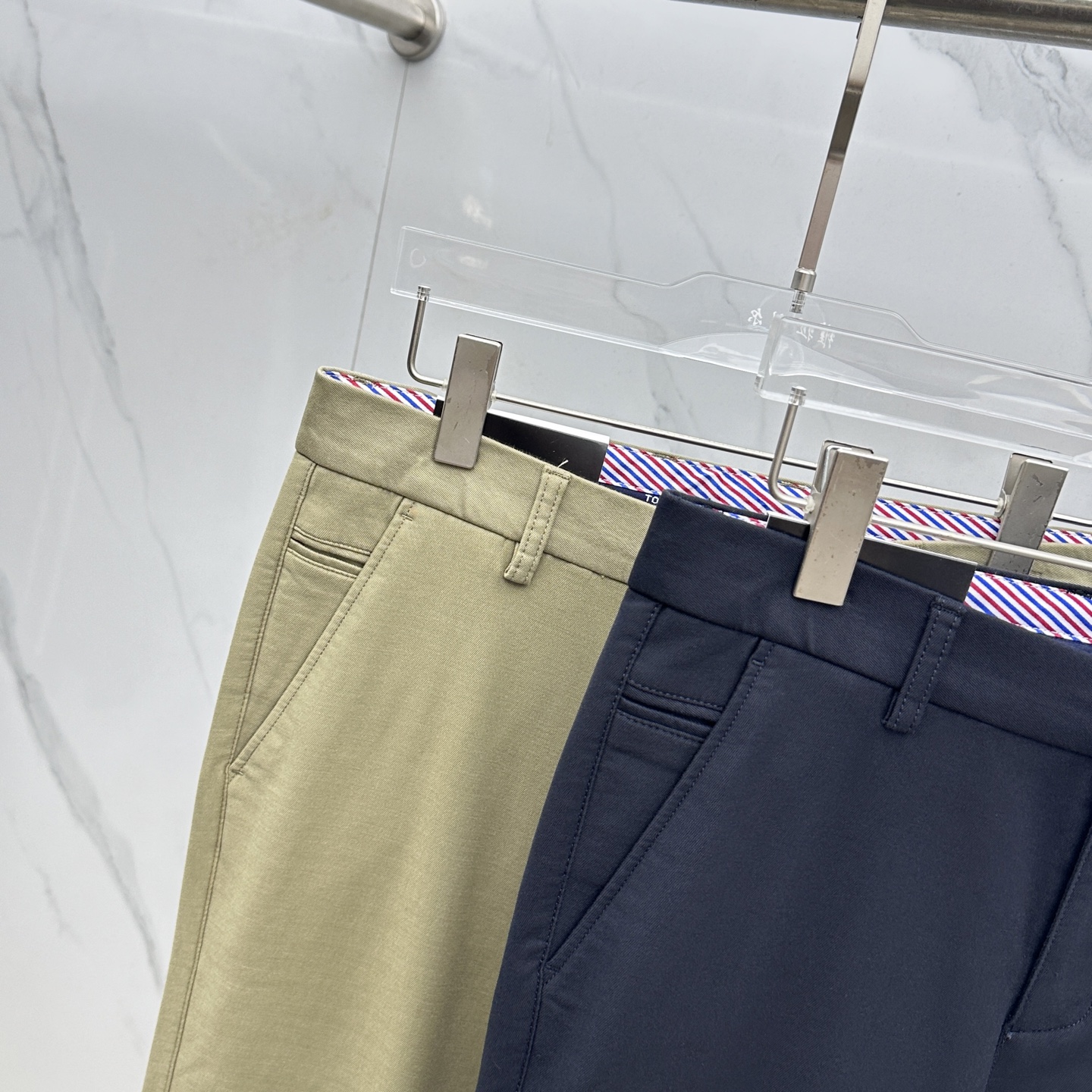 🆕Tommy汤米 2025早秋新品休闲裤西裤，官网同步发售，裤身工艺设计，定制五金辅料、面料定制，代工厂