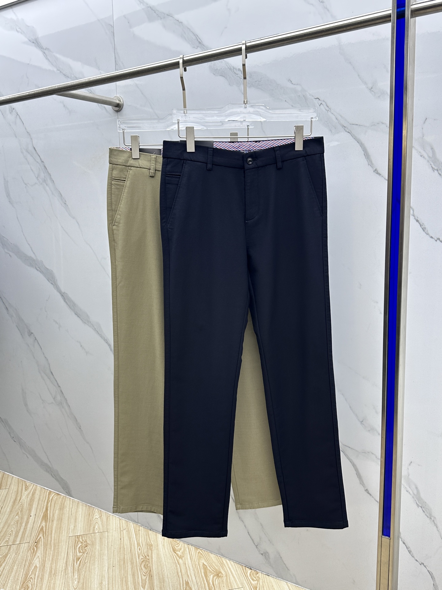 🆕Tommy汤米 2025早秋新品休闲裤西裤，官网同步发售，裤身工艺设计，定制五金辅料、面料定制，代工厂