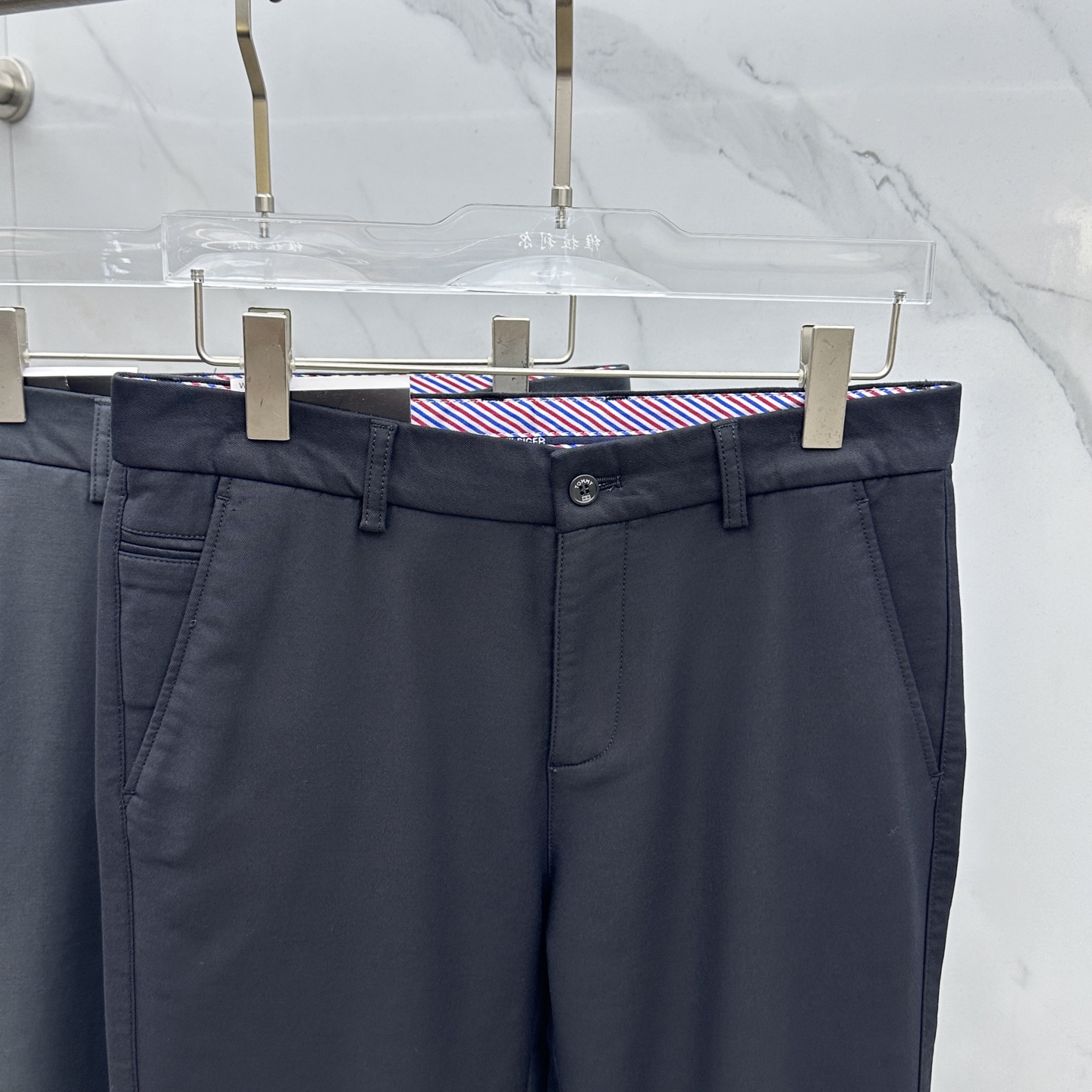 🆕Tommy汤米 2025早秋新品休闲裤西裤，官网同步发售，裤身工艺设计，定制五金辅料、面料定制，代工厂