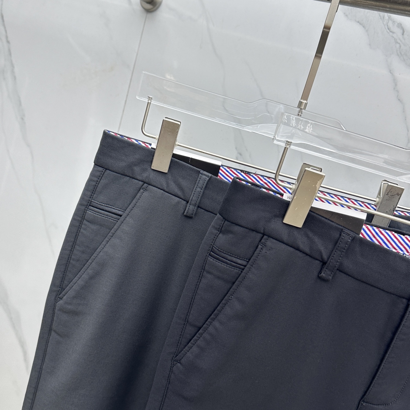 🆕Tommy汤米 2025早秋新品休闲裤西裤，官网同步发售，裤身工艺设计，定制五金辅料、面料定制，代工厂