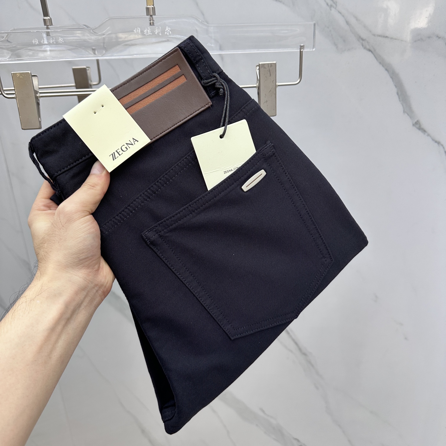 🆕ZEGNA杰尼亚 2025早秋新品休闲裤西裤五袋裤，官网同步发售，裤身工艺设计，定制五金辅料、面料定制