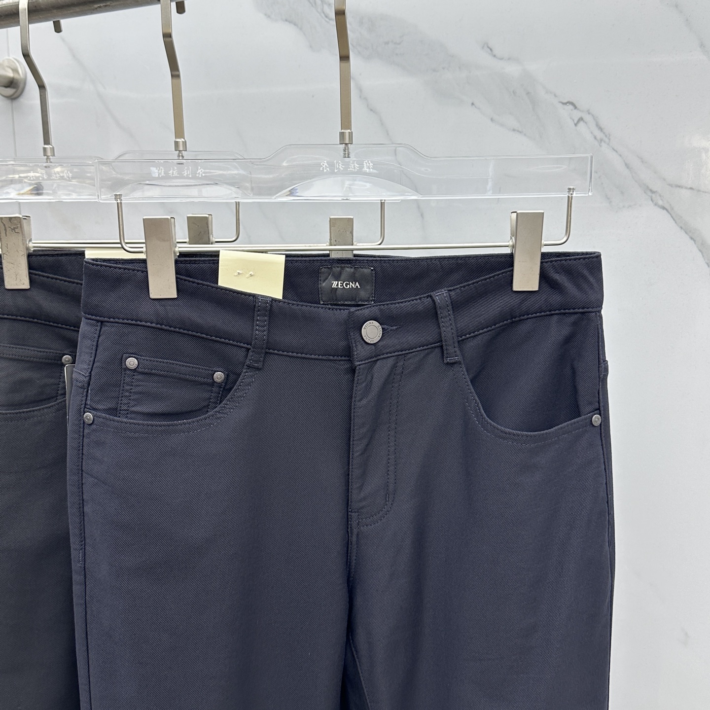 🆕ZEGNA杰尼亚 2025早秋新品休闲裤西裤五袋裤，官网同步发售，裤身工艺设计，定制五金辅料、面料定制