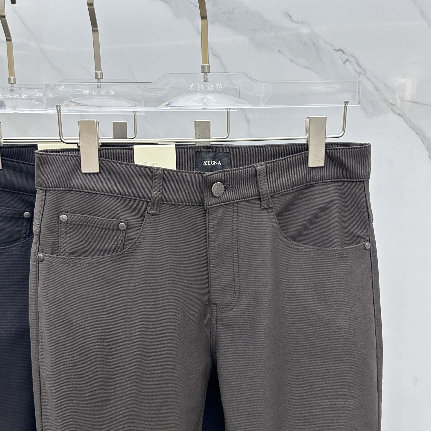 🆕ZEGNA杰尼亚 2025早秋新品休闲裤西裤五袋裤，官网同步发售，裤身工艺设计，定制五金辅料、面料定制