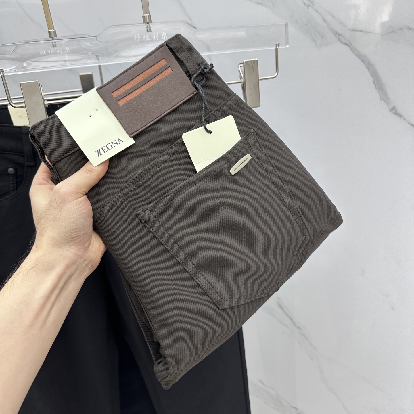 🆕ZEGNA杰尼亚 2025早秋新品休闲裤西裤五袋裤，官网同步发售，裤身工艺设计，定制五金辅料、面料定制