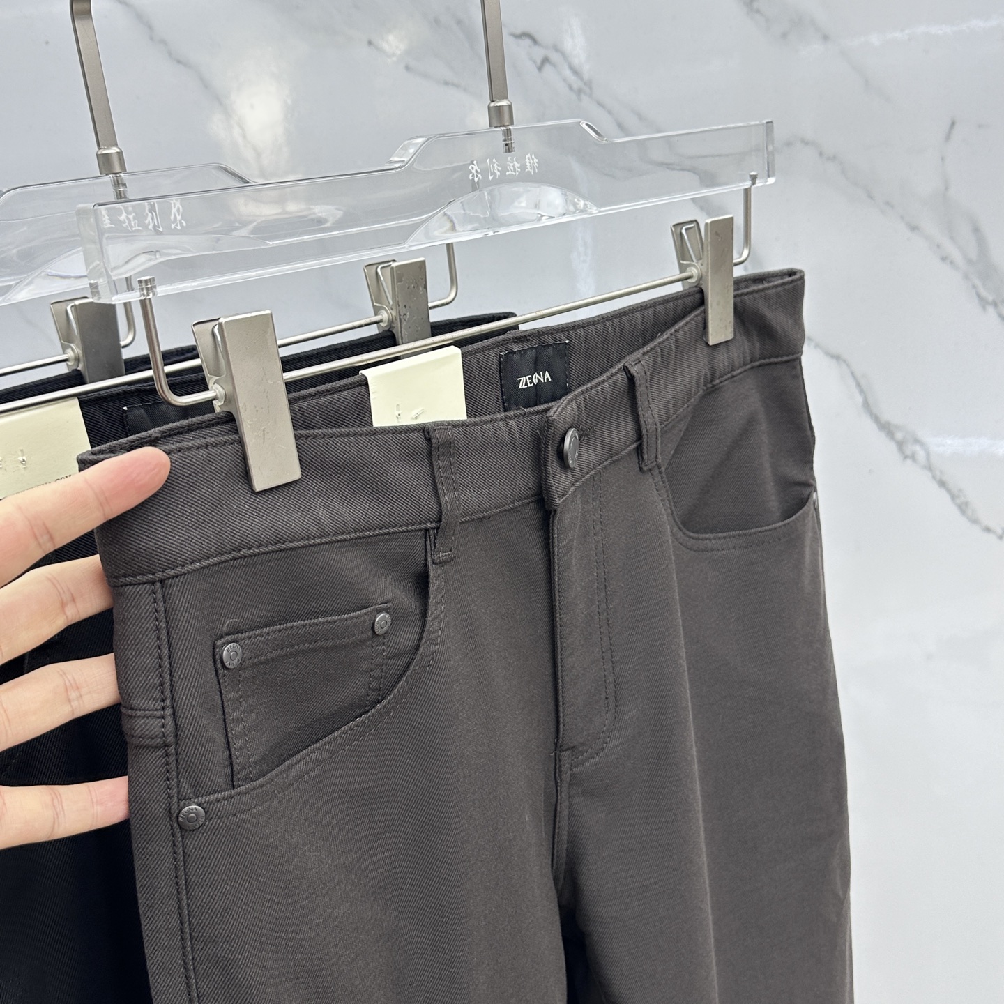 🆕ZEGNA杰尼亚 2025早秋新品休闲裤西裤五袋裤，官网同步发售，裤身工艺设计，定制五金辅料、面料定制