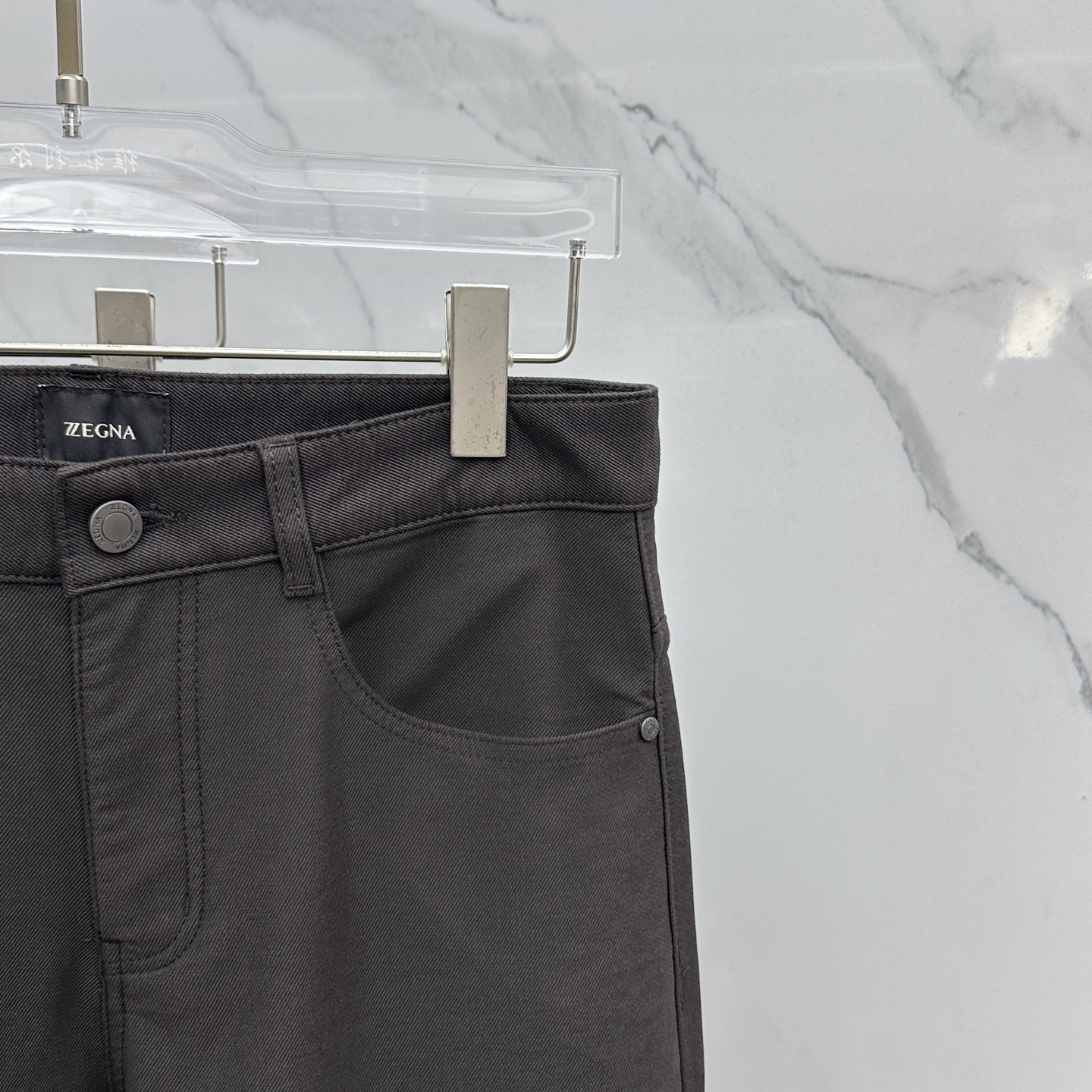 🆕ZEGNA杰尼亚 2025早秋新品休闲裤西裤五袋裤，官网同步发售，裤身工艺设计，定制五金辅料、面料定制