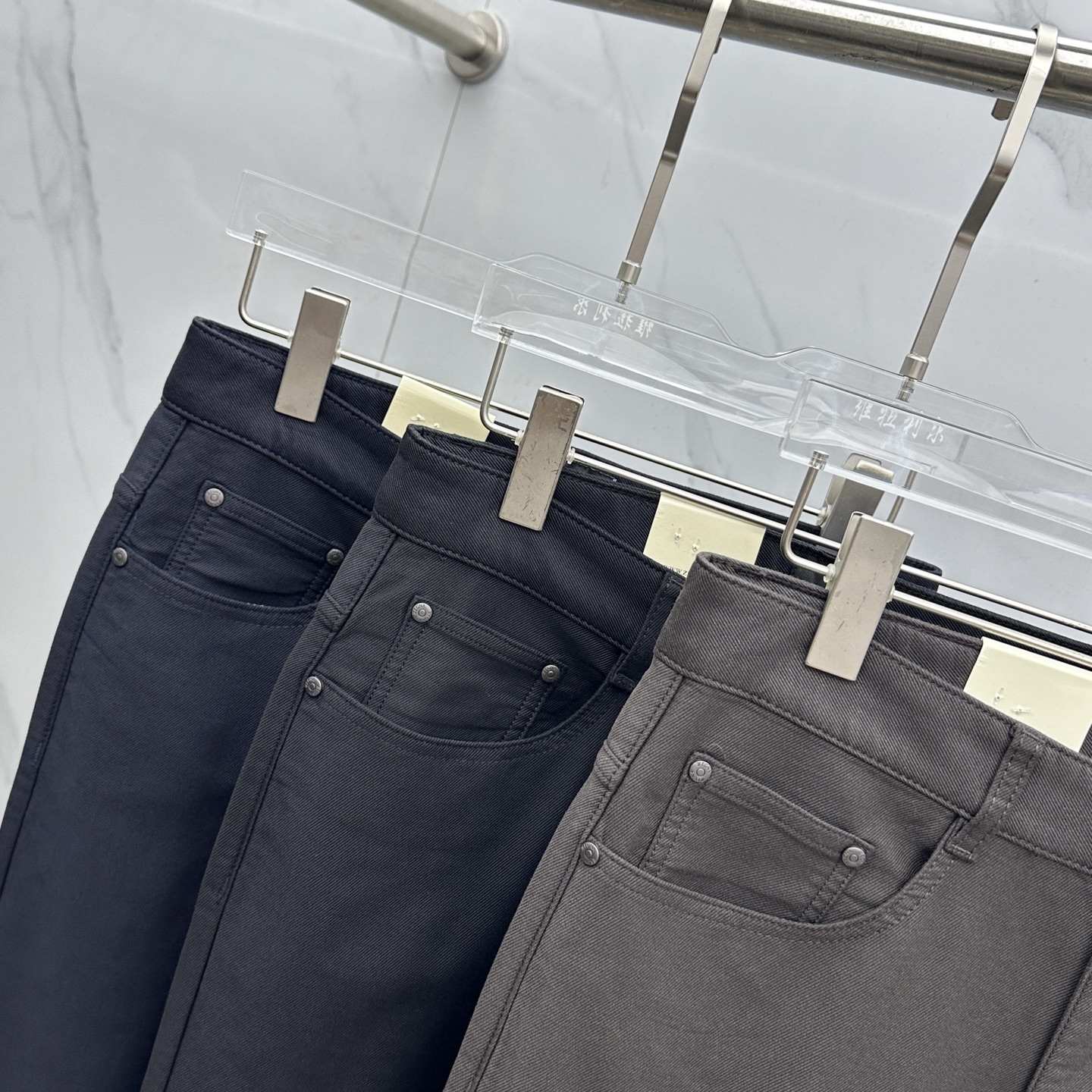 🆕ZEGNA杰尼亚 2025早秋新品休闲裤西裤五袋裤，官网同步发售，裤身工艺设计，定制五金辅料、面料定制