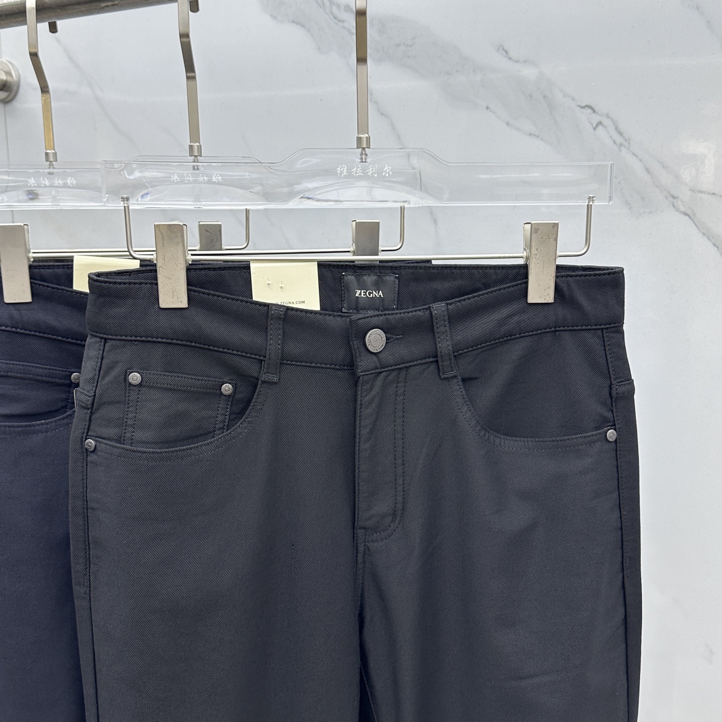 🆕ZEGNA杰尼亚 2025早秋新品休闲裤西裤五袋裤，官网同步发售，裤身工艺设计，定制五金辅料、面料定制