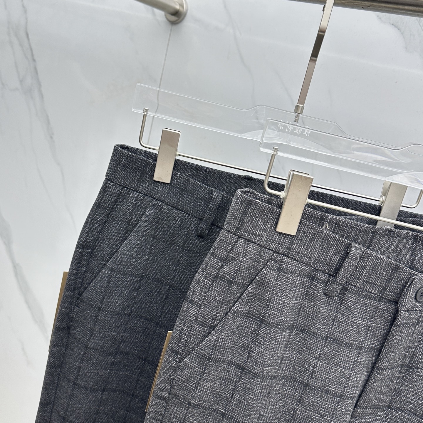 🆕Burberry巴宝莉 2025早秋新品休闲裤西裤，官网同步发售，裤身工艺设计，定制五金辅料、面料定制