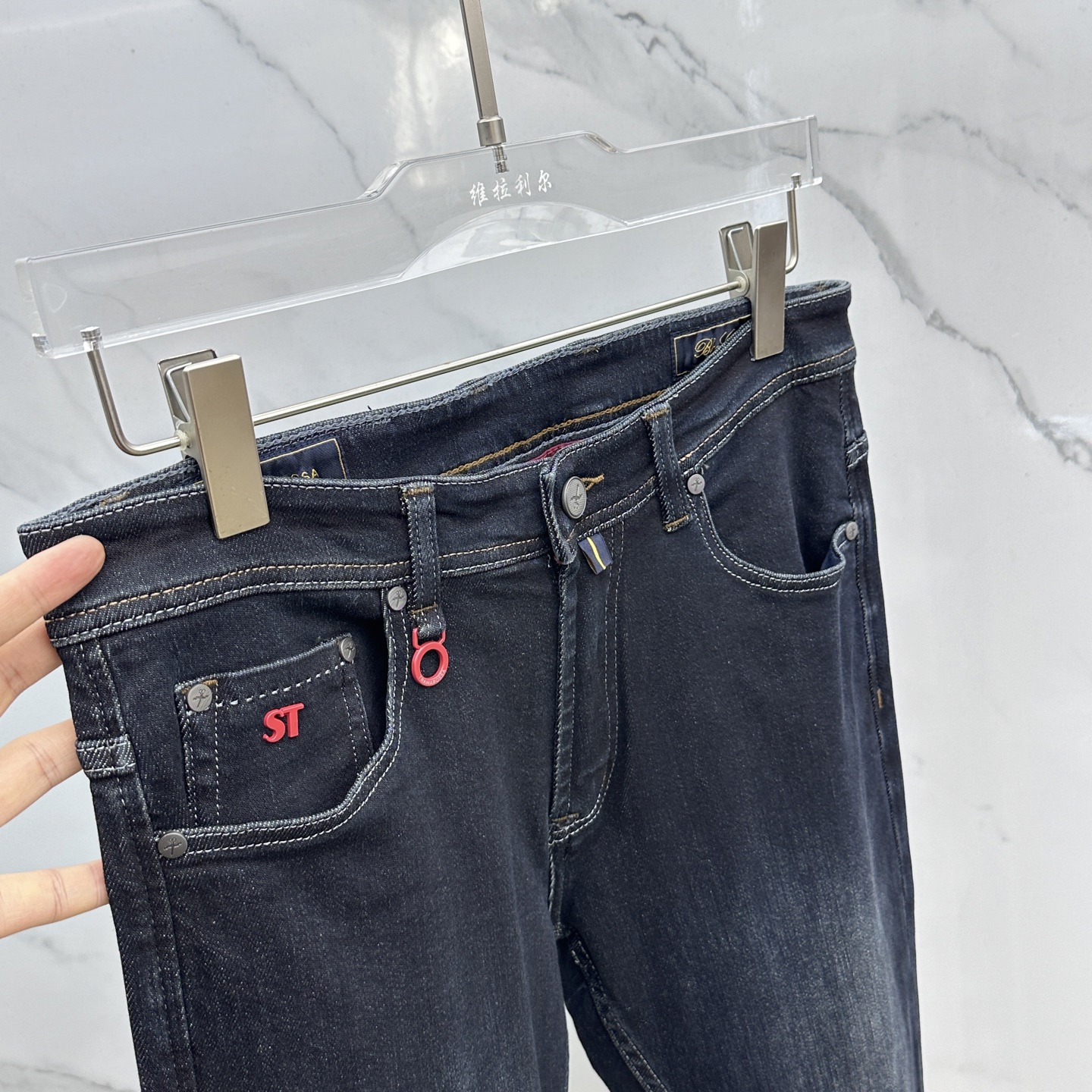🆕TRAMAROSSA 🔥高端定制、2025早春最新款牛仔裤 柜台同步发售 原版定制复刻 客供五金辅料 