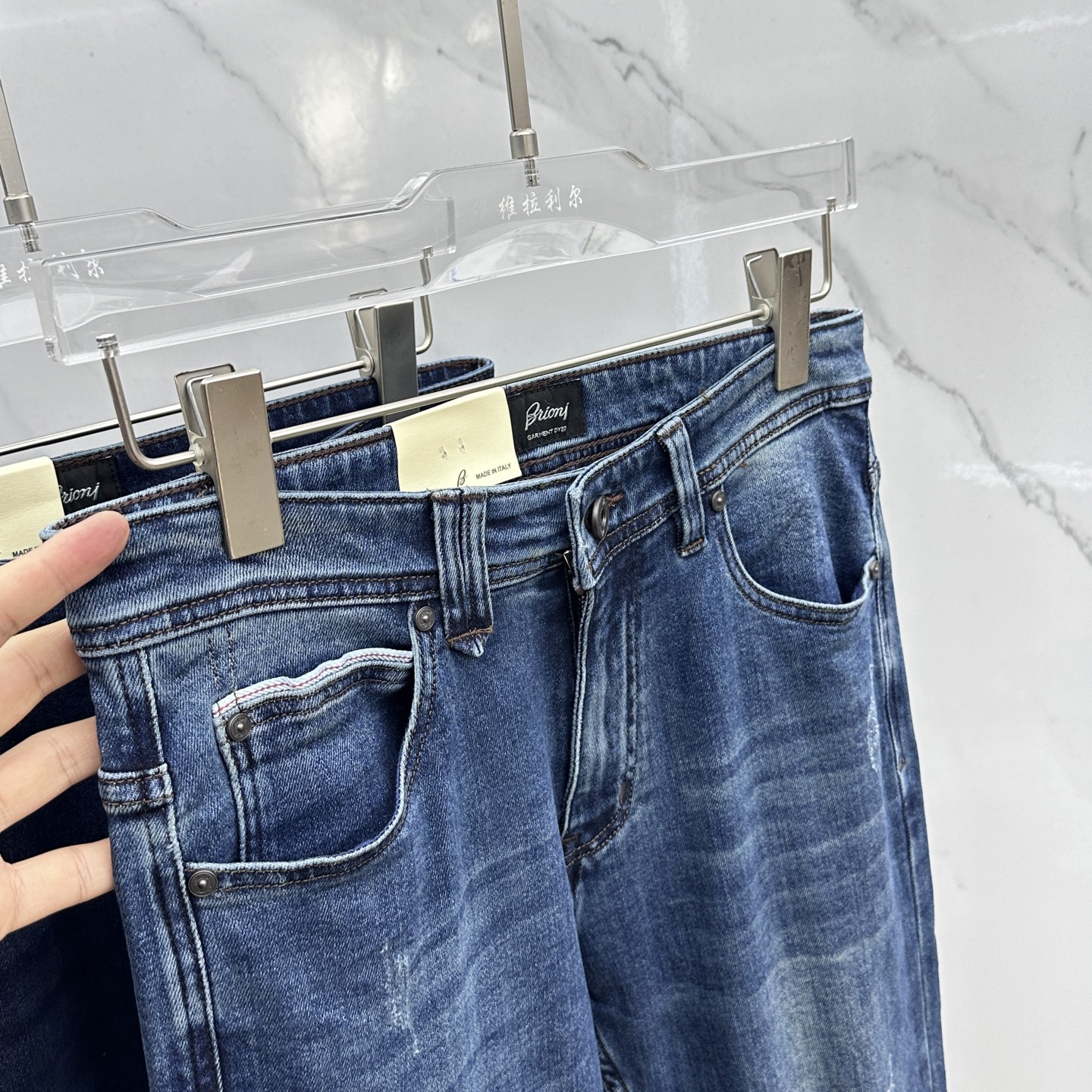 🆕Buoni🔥高端定制、2025早春最新款牛仔裤 柜台同步发售 原版定制复刻 客供五金辅料 原单品质 进