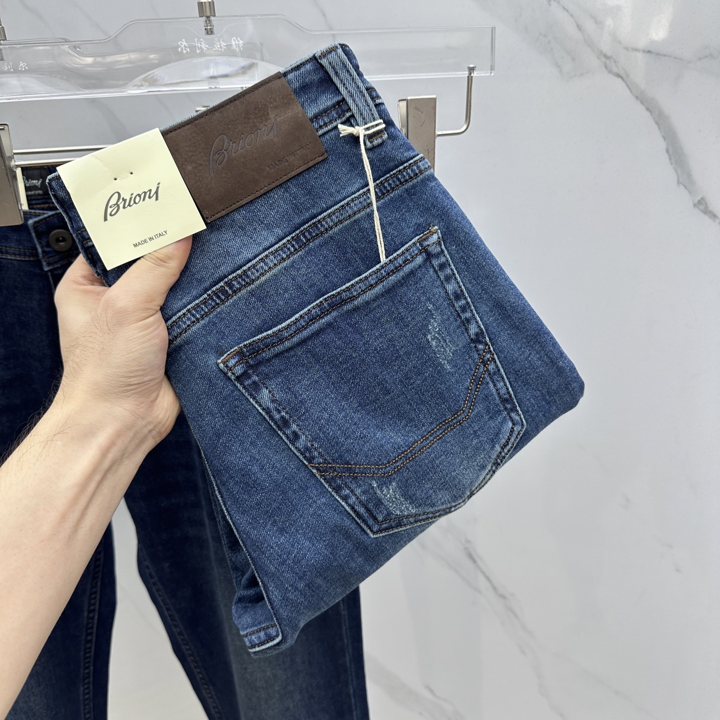 🆕Buoni🔥高端定制、2025早春最新款牛仔裤 柜台同步发售 原版定制复刻 客供五金辅料 原单品质 进