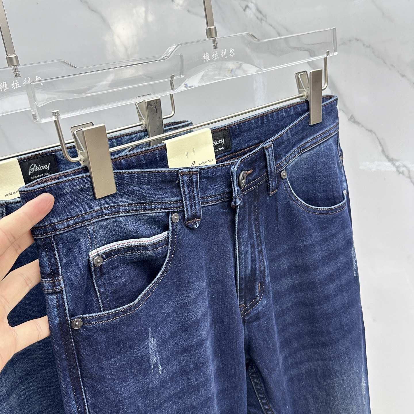 🆕Buoni🔥高端定制、2025早春最新款牛仔裤 柜台同步发售 原版定制复刻 客供五金辅料 原单品质 进