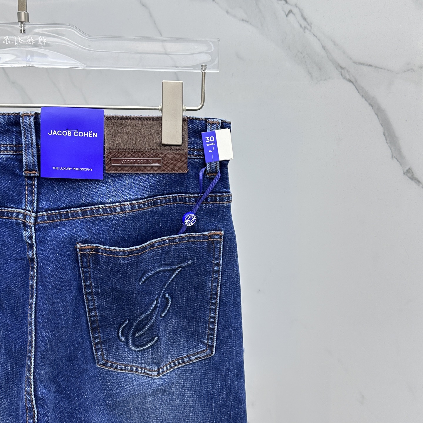 🆕JACOB COHEN*🔥高端定制、2025早春最新款牛仔裤 柜台同步发售 原版定制复刻 客供五金辅料