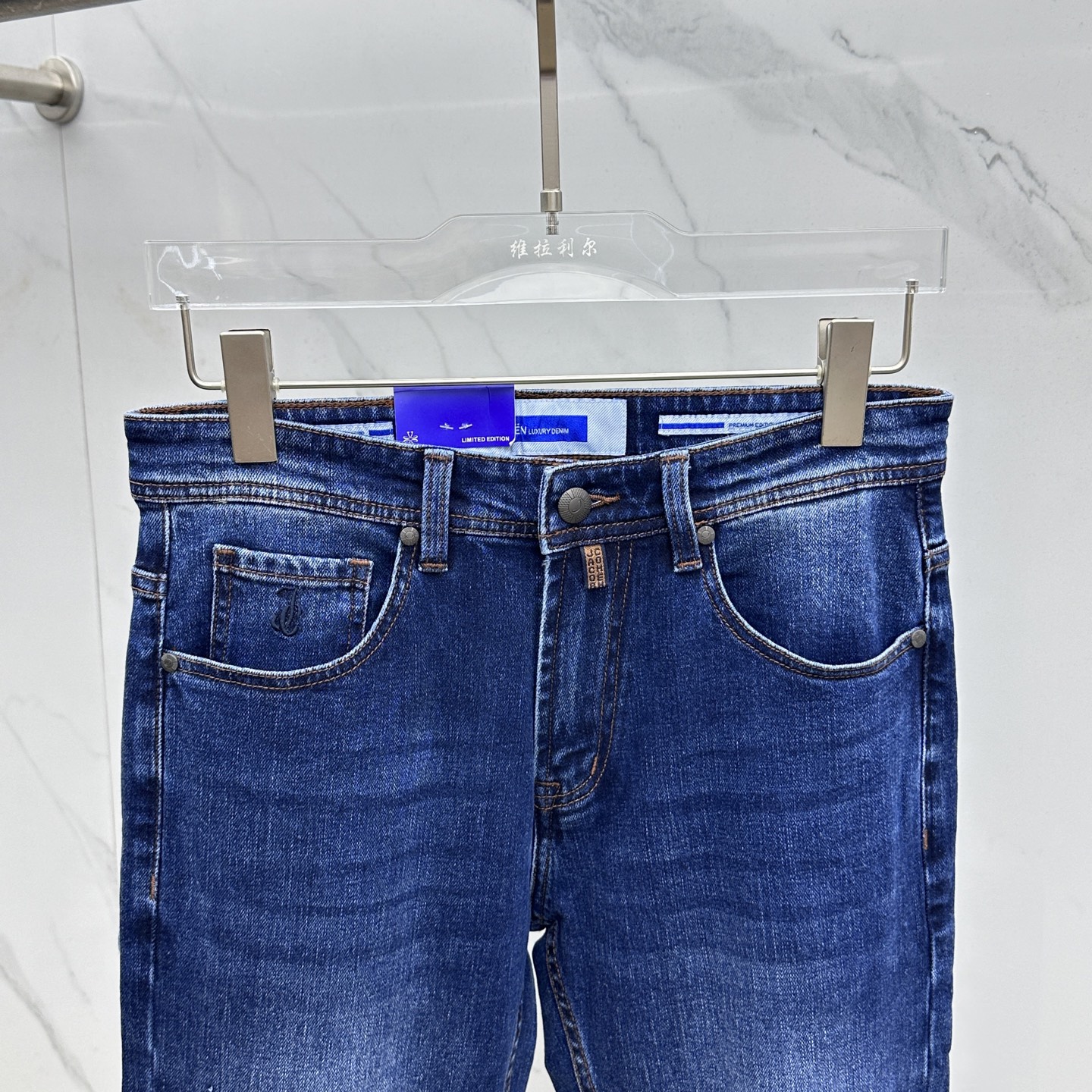🆕JACOB COHEN*🔥高端定制、2025早春最新款牛仔裤 柜台同步发售 原版定制复刻 客供五金辅料