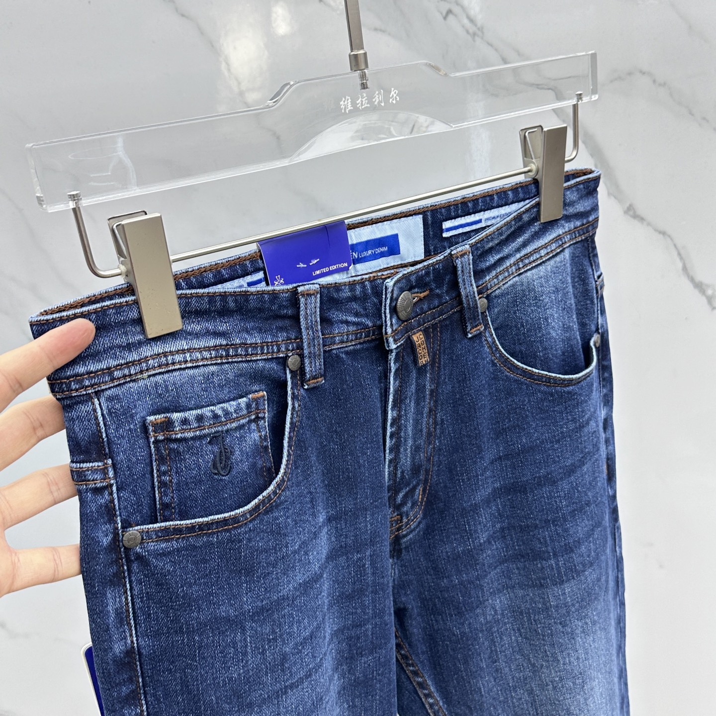 🆕JACOB COHEN*🔥高端定制、2025早春最新款牛仔裤 柜台同步发售 原版定制复刻 客供五金辅料