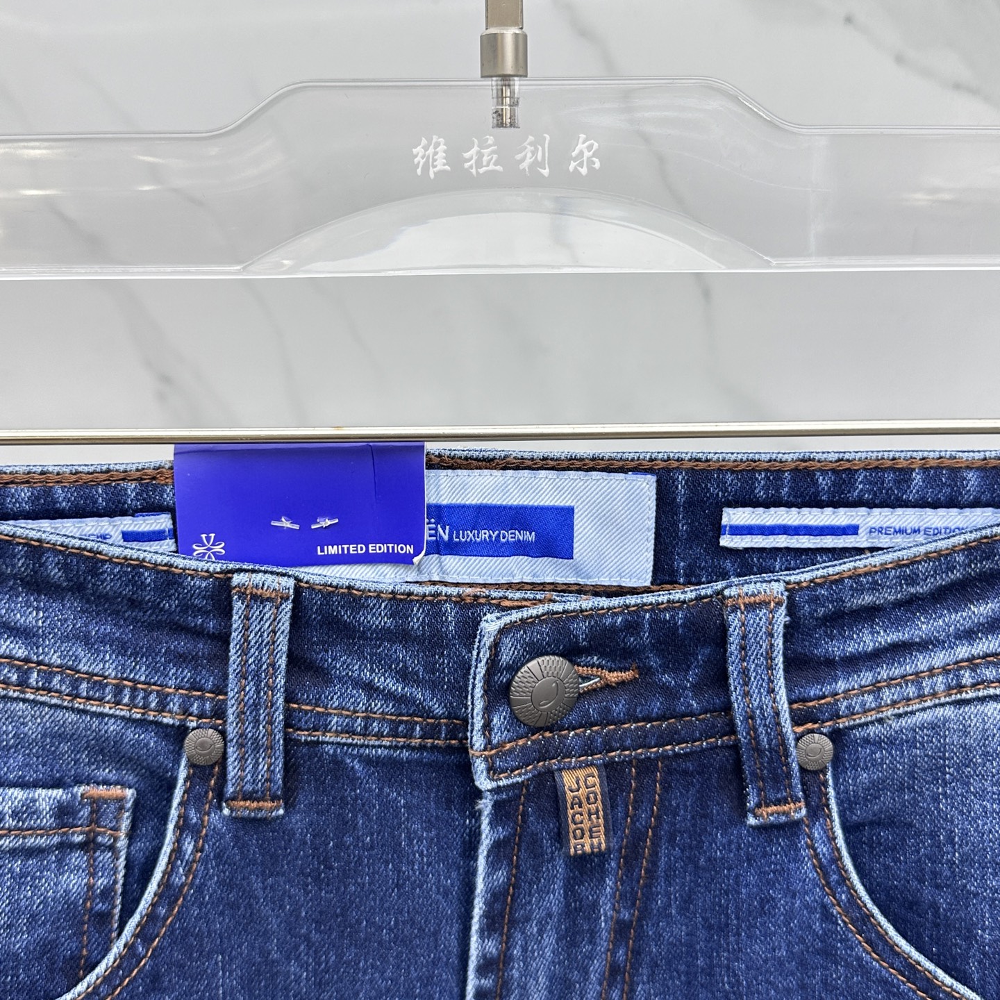 🆕JACOB COHEN*🔥高端定制、2025早春最新款牛仔裤 柜台同步发售 原版定制复刻 客供五金辅料