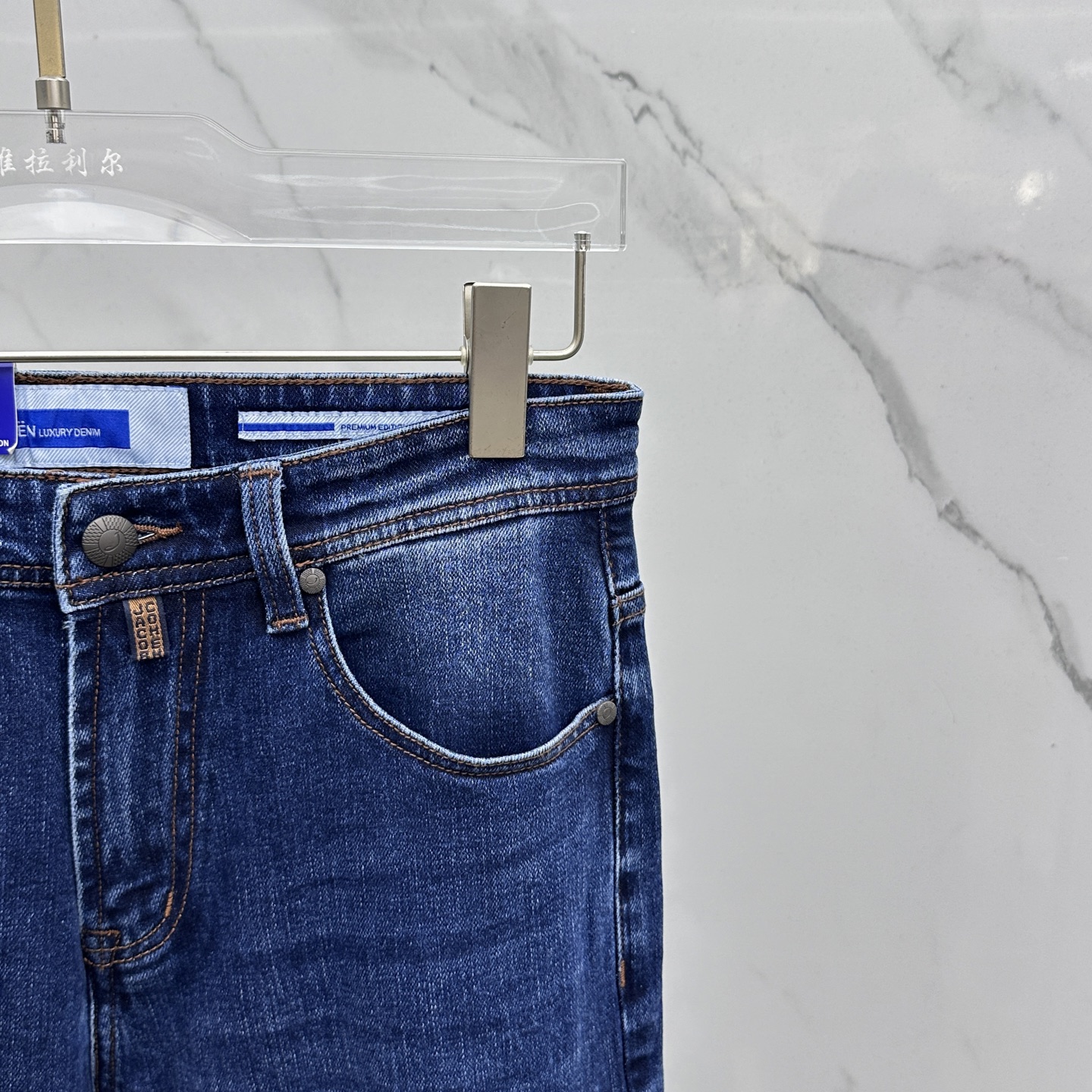 🆕JACOB COHEN*🔥高端定制、2025早春最新款牛仔裤 柜台同步发售 原版定制复刻 客供五金辅料