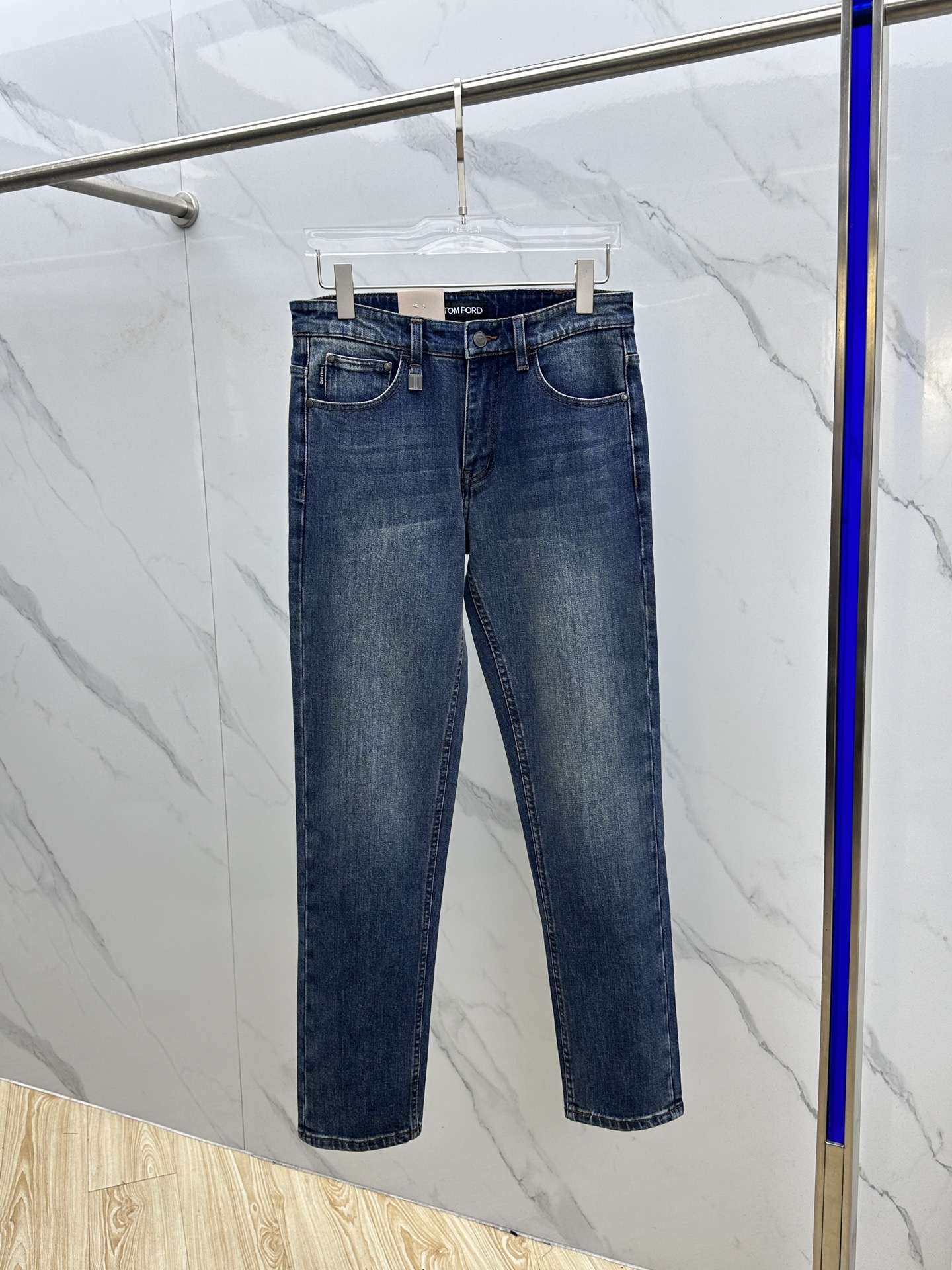 🆕TOM FORD 🔥高端定制、2025早春最新款牛仔裤 柜台同步发售 原版定制复刻 客供五金辅料 原单