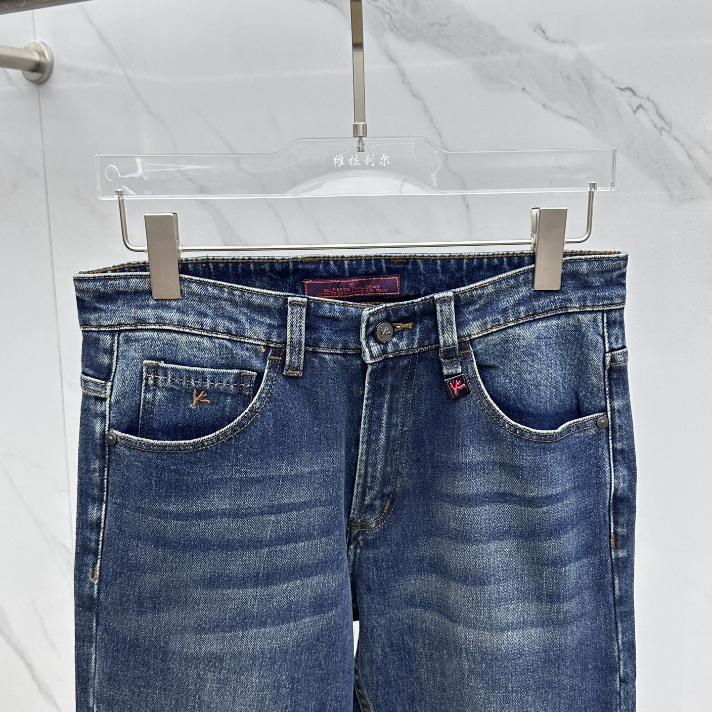 🆕ISAIA 🔥高端定制、2025早春最新款牛仔裤 柜台同步发售 原版定制复刻 客供五金辅料 原单品质 