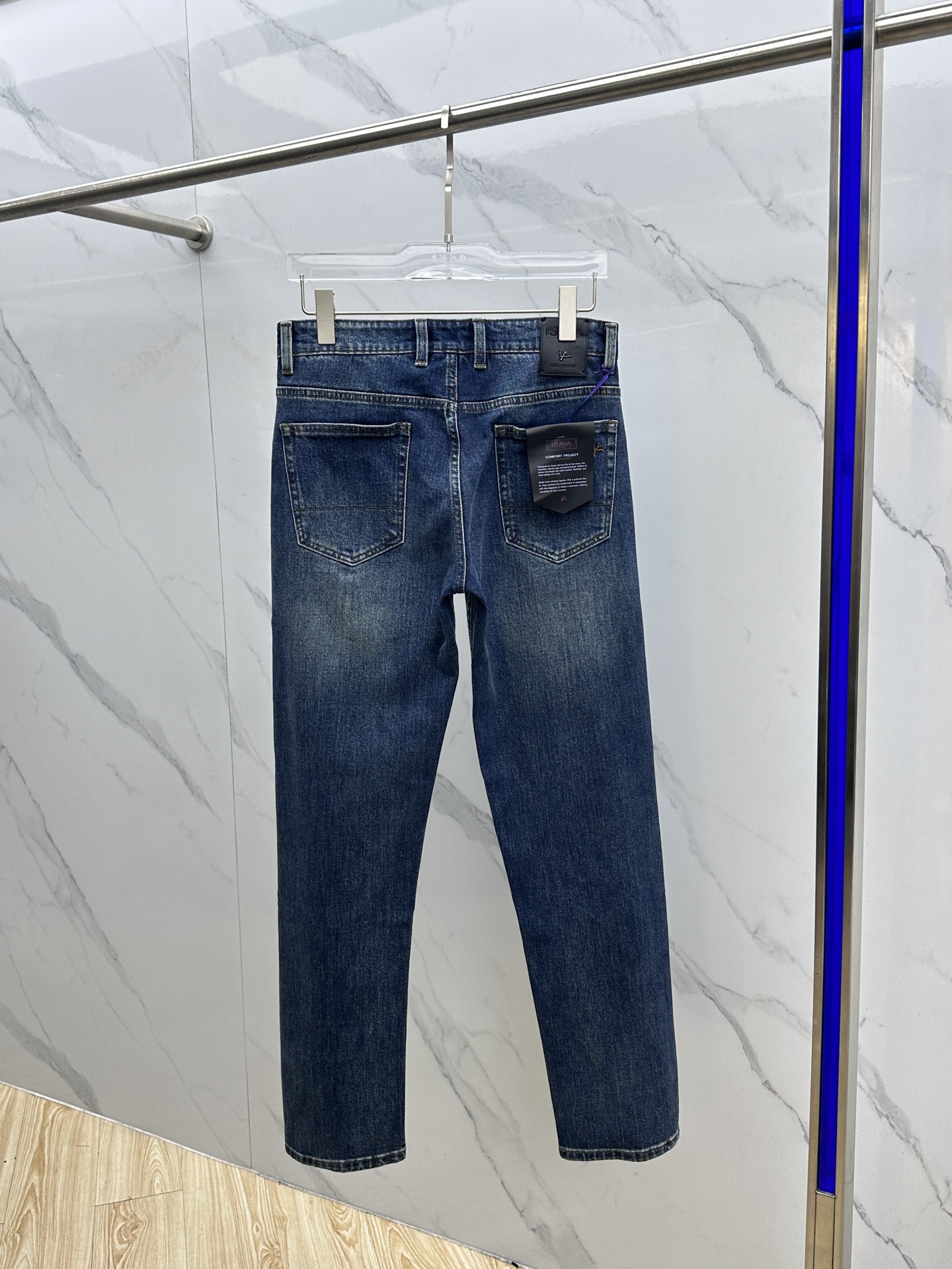 🆕ISAIA 🔥高端定制、2025早春最新款牛仔裤 柜台同步发售 原版定制复刻 客供五金辅料 原单品质 
