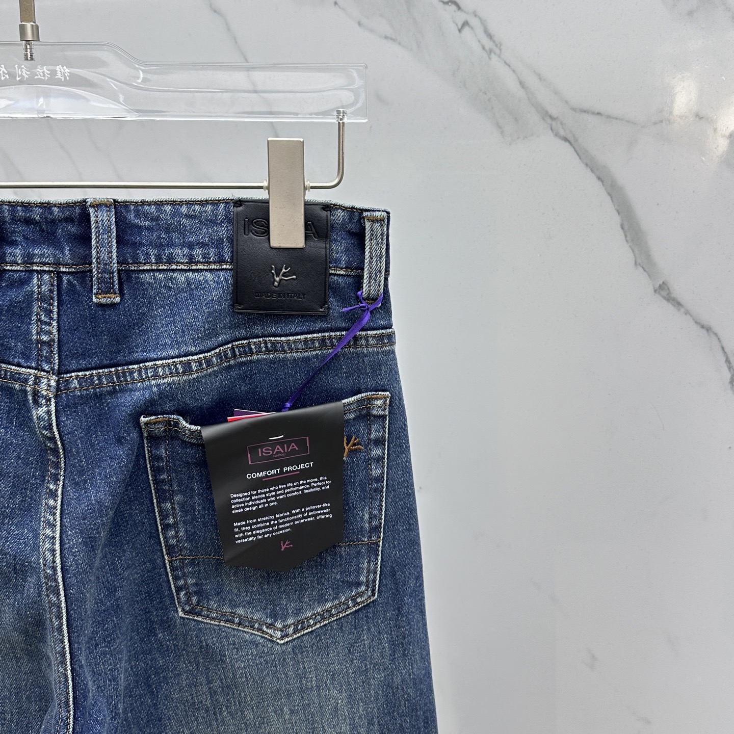 🆕ISAIA 🔥高端定制、2025早春最新款牛仔裤 柜台同步发售 原版定制复刻 客供五金辅料 原单品质 