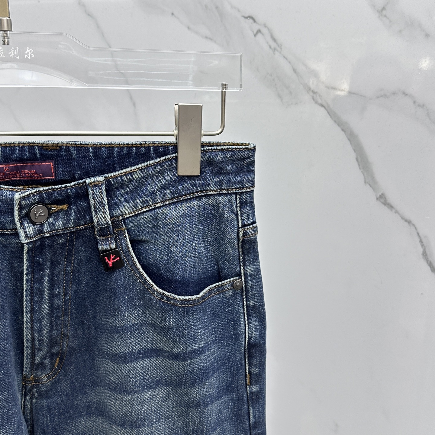 🆕ISAIA 🔥高端定制、2025早春最新款牛仔裤 柜台同步发售 原版定制复刻 客供五金辅料 原单品质 