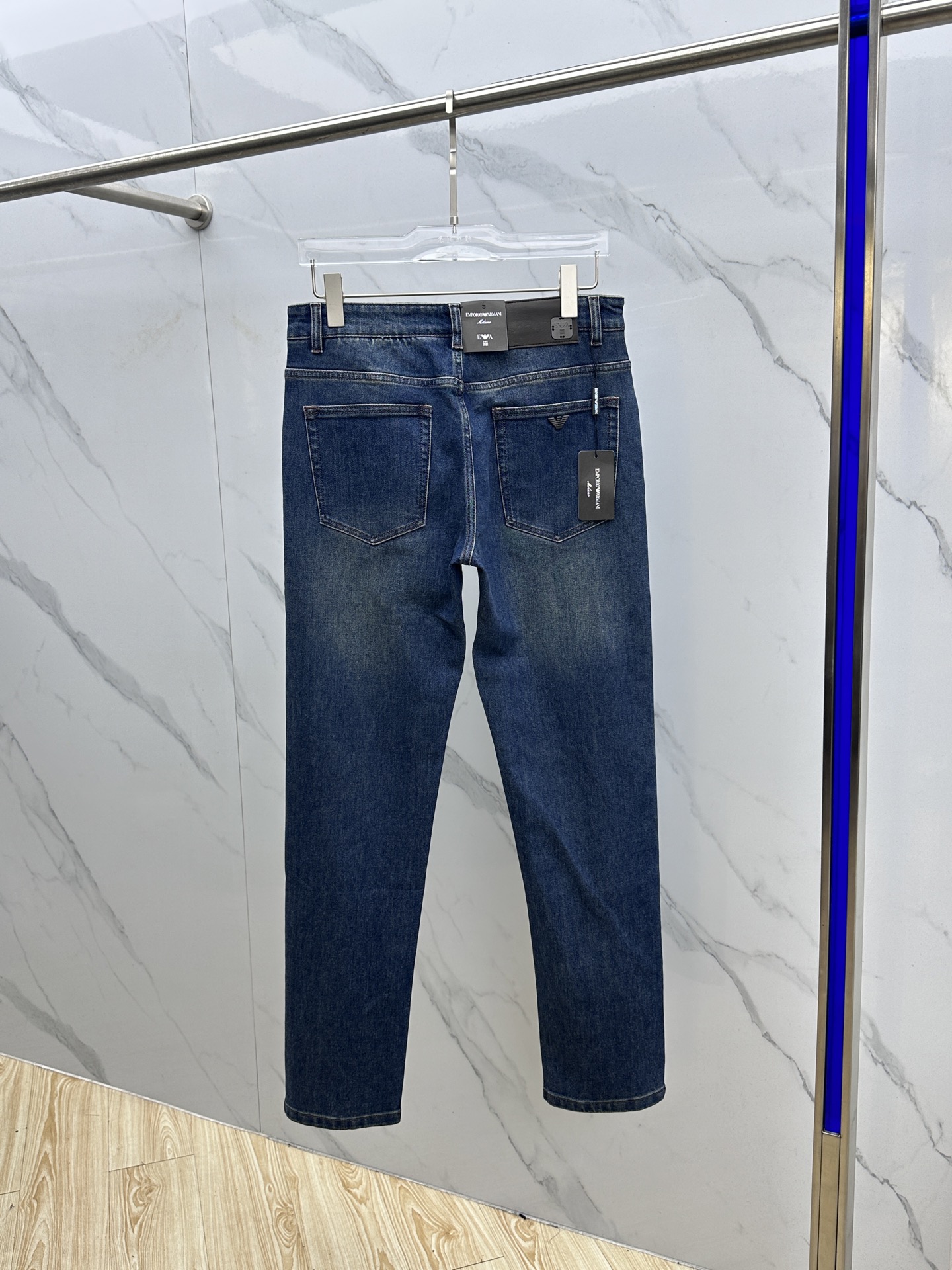 🆕EMPORIO ARMANI 🔥高端定制、2025早春最新款牛仔裤 柜台同步发售 原版定制复刻 客供五