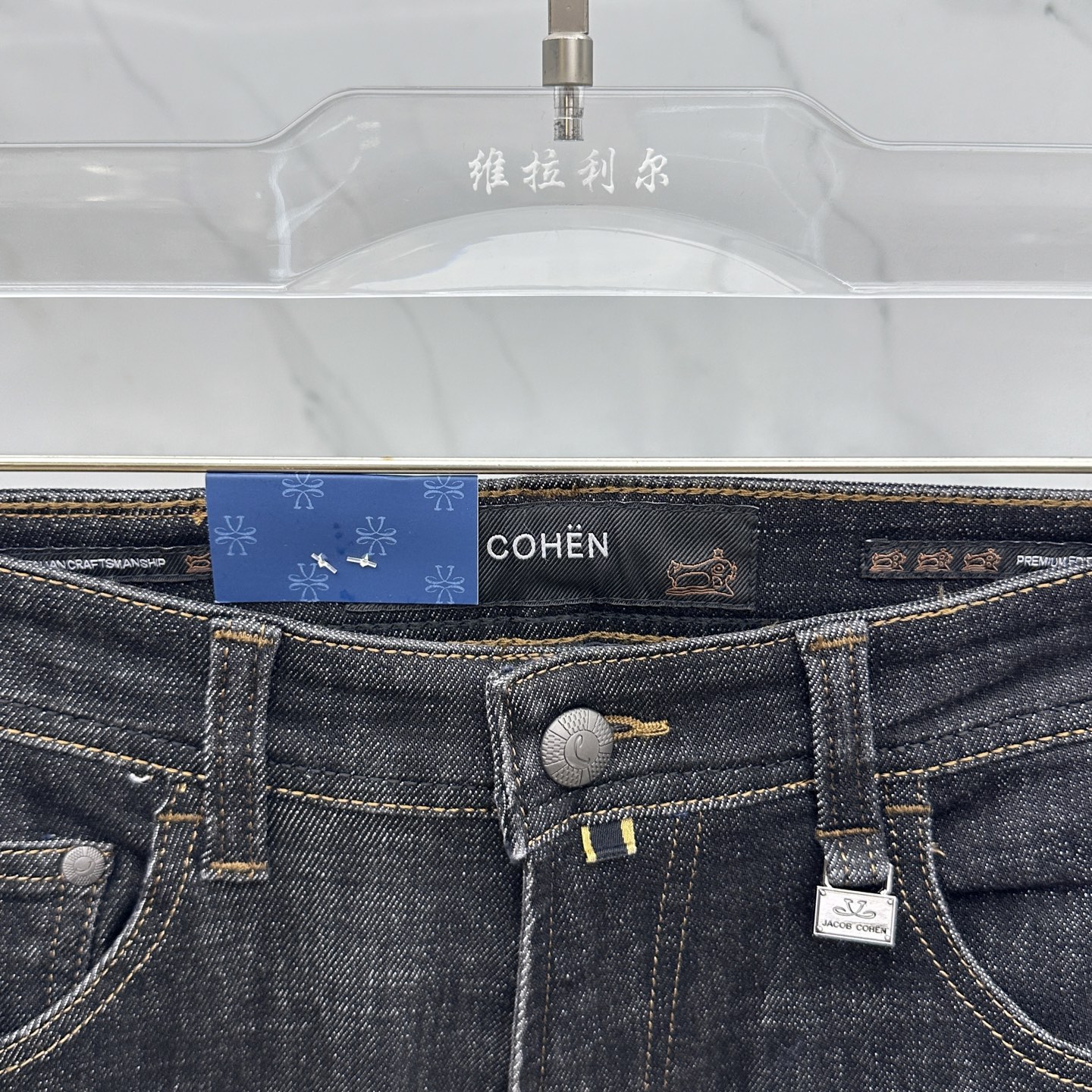 🆕JACOB COHEN* 🔥高端定制、2025早春最新款牛仔裤 柜台同步发售 原版定制复刻 客供五金辅