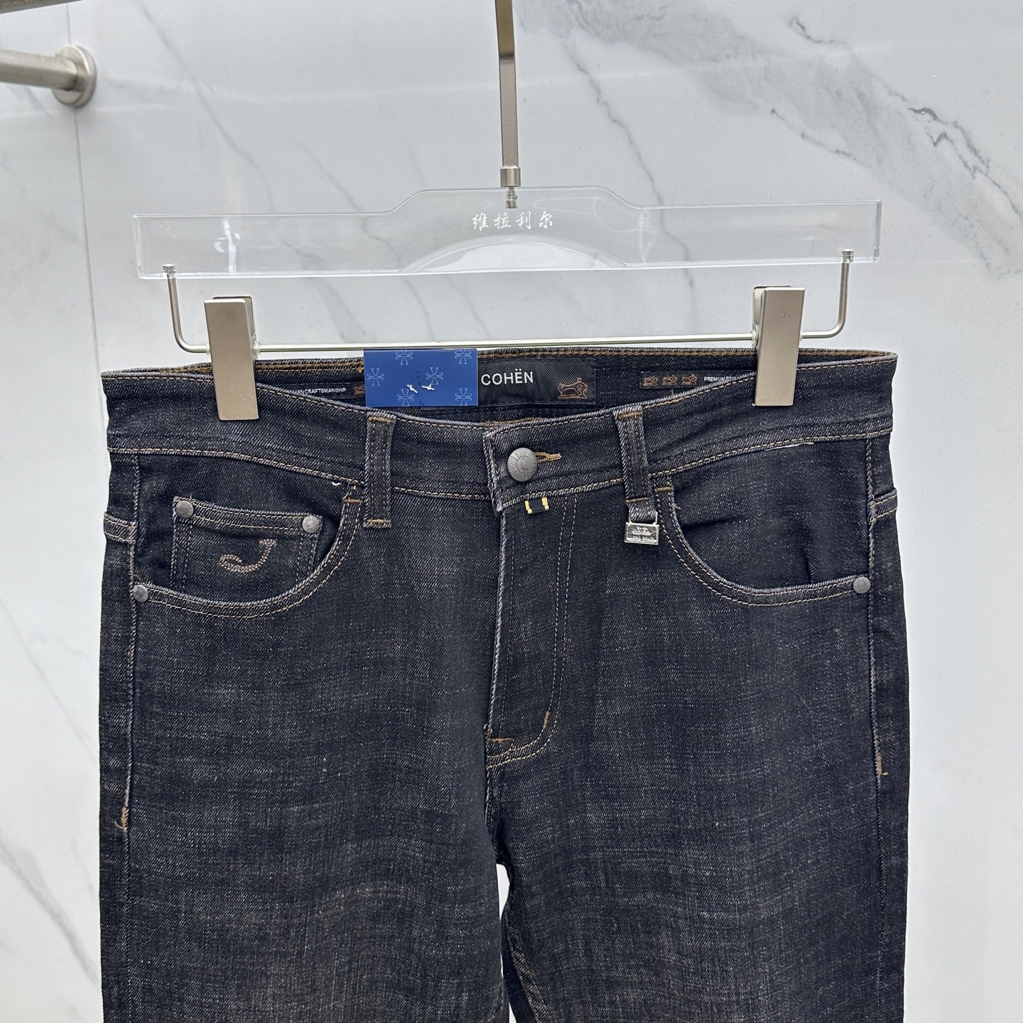 🆕JACOB COHEN* 🔥高端定制、2025早春最新款牛仔裤 柜台同步发售 原版定制复刻 客供五金辅