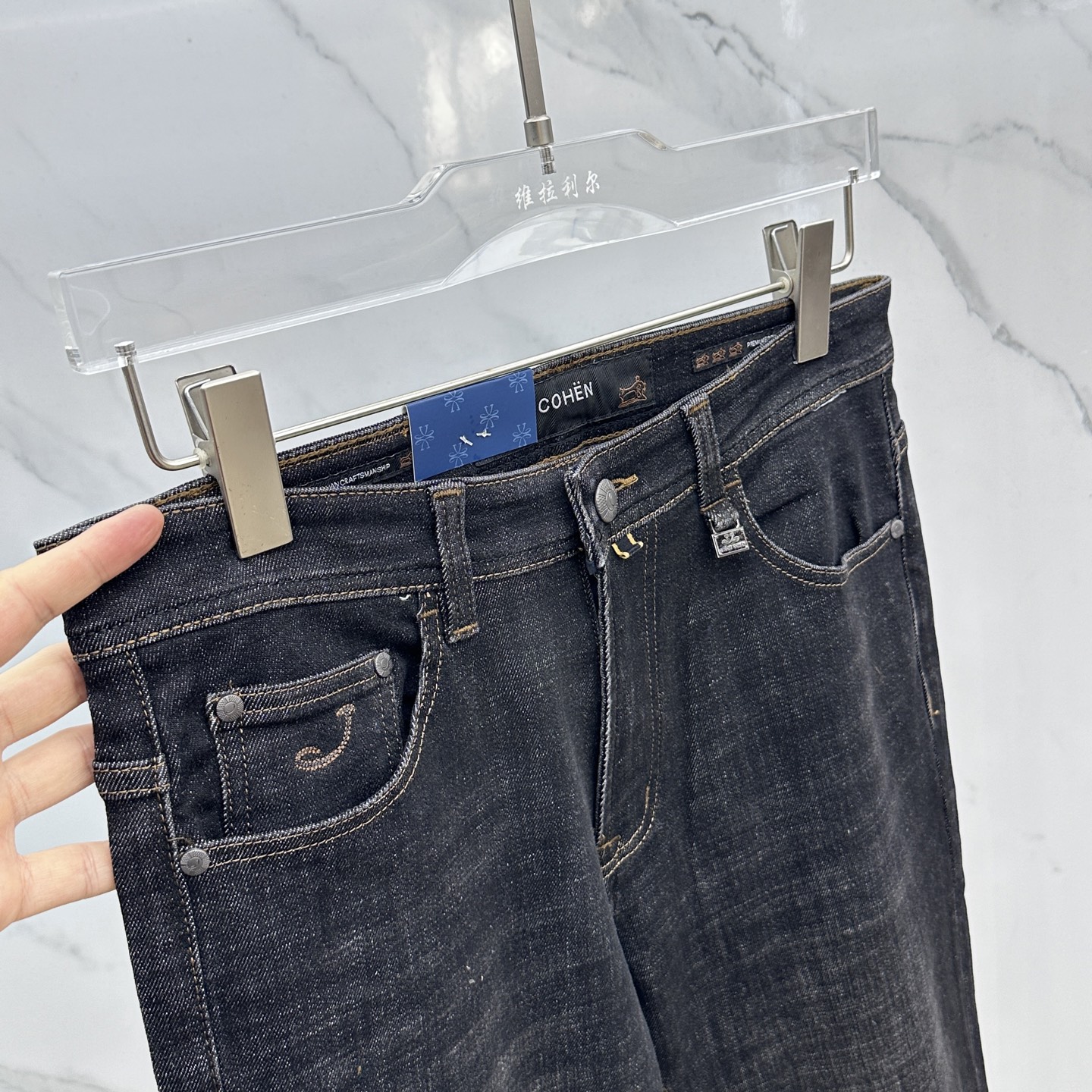 🆕JACOB COHEN* 🔥高端定制、2025早春最新款牛仔裤 柜台同步发售 原版定制复刻 客供五金辅