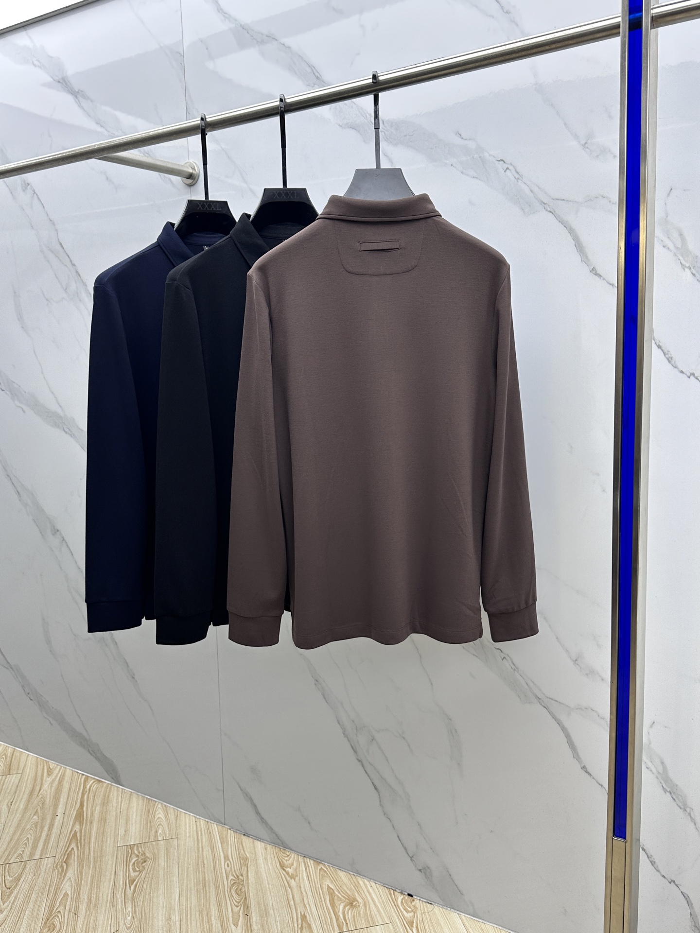 🆕ZEGNA杰尼亚 简约都市2025早秋新款首发专柜最新款长袖圆领羊毛T恤 高端订制 设计前卫时尚！品牌