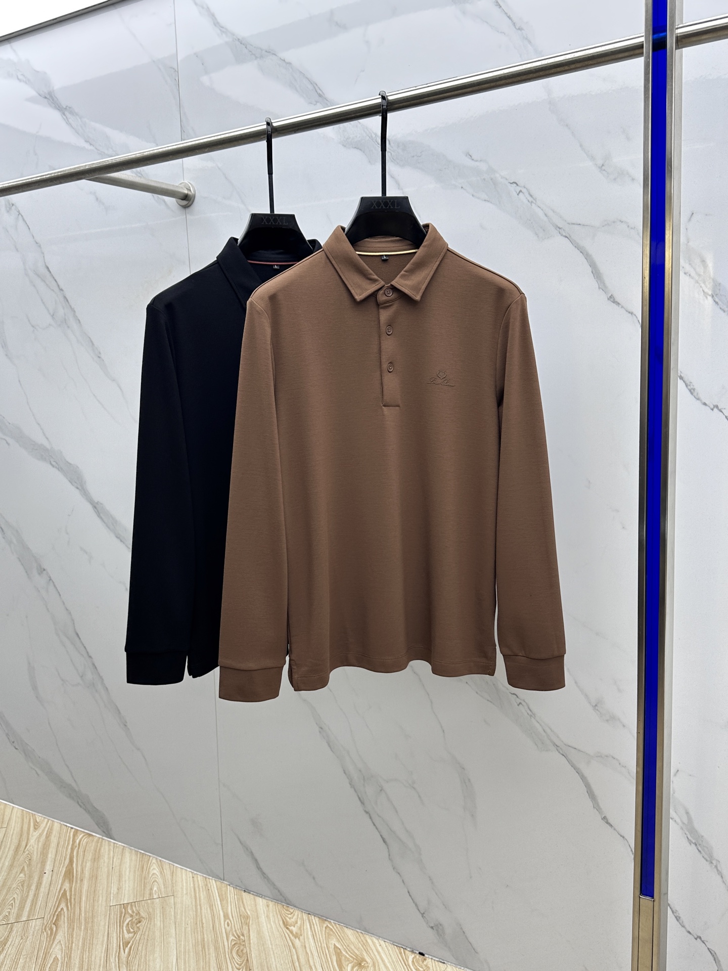 🆕lP🆕 简约都市2025早秋新款首发专柜最新款长袖圆领羊毛T恤 高端订制 设计前卫时尚！品牌logo工