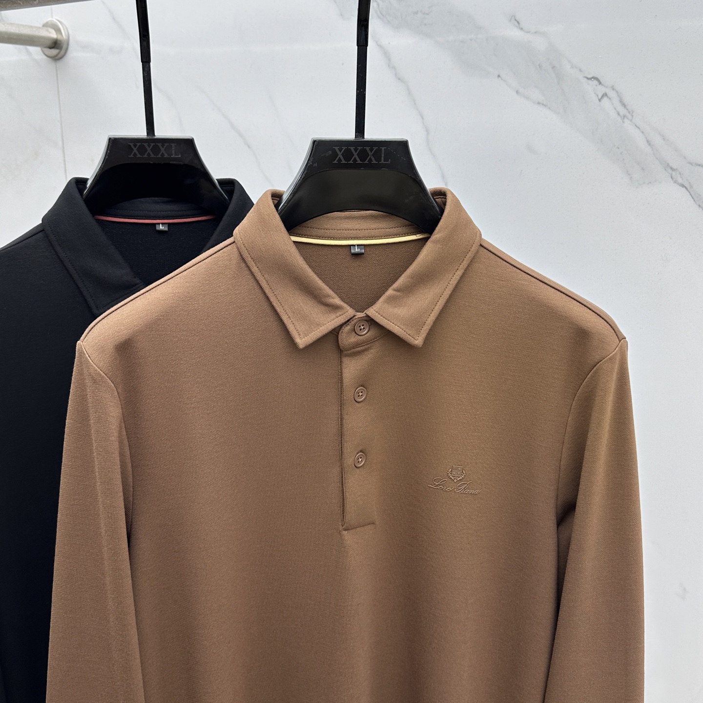 🆕lP🆕 简约都市2025早秋新款首发专柜最新款长袖圆领羊毛T恤 高端订制 设计前卫时尚！品牌logo工