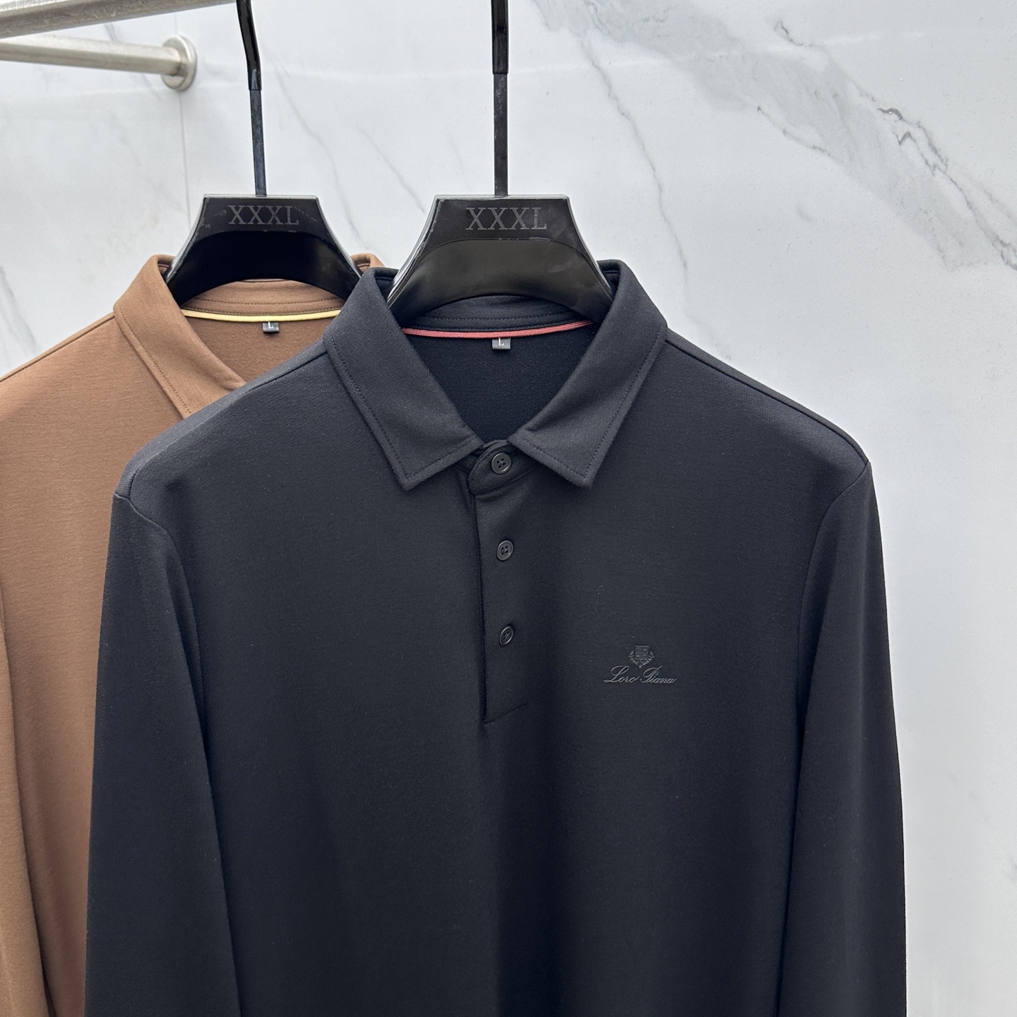 🆕lP🆕 简约都市2025早秋新款首发专柜最新款长袖圆领羊毛T恤 高端订制 设计前卫时尚！品牌logo工