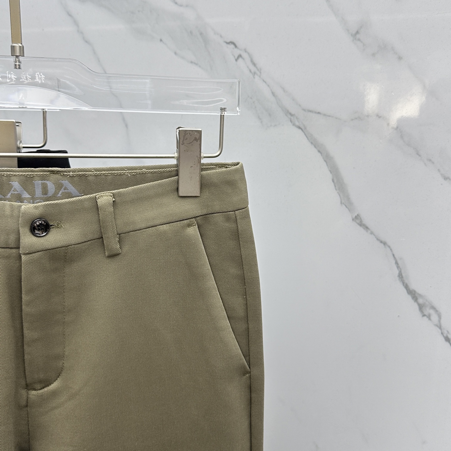 🆕Prada普拉达 2025早秋新品休闲裤西裤，官网同步发售，裤身工艺设计，进口客供辅料、面料定制，代工