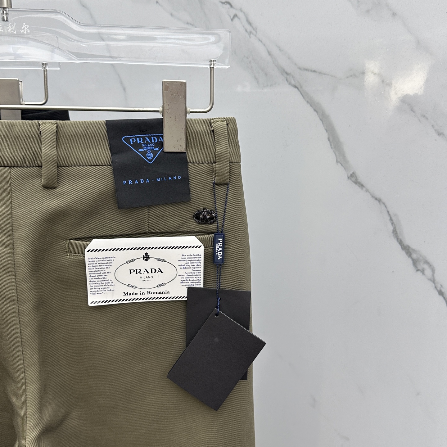 🆕Prada普拉达 2025早秋新品休闲裤西裤，官网同步发售，裤身工艺设计，进口客供辅料、面料定制，代工