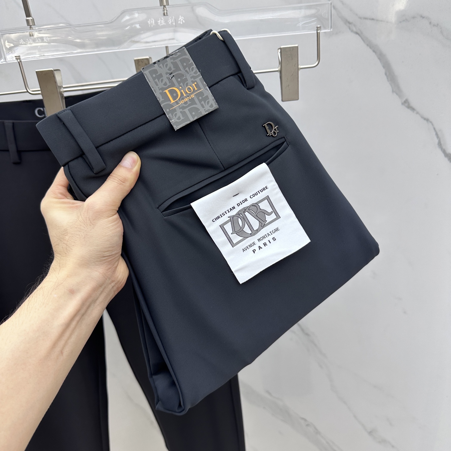 🆕Dior迪奥 2025早秋新品休闲裤西裤，官网同步发售，裤身工艺设计，进口客供辅料、面料定制，代工厂出