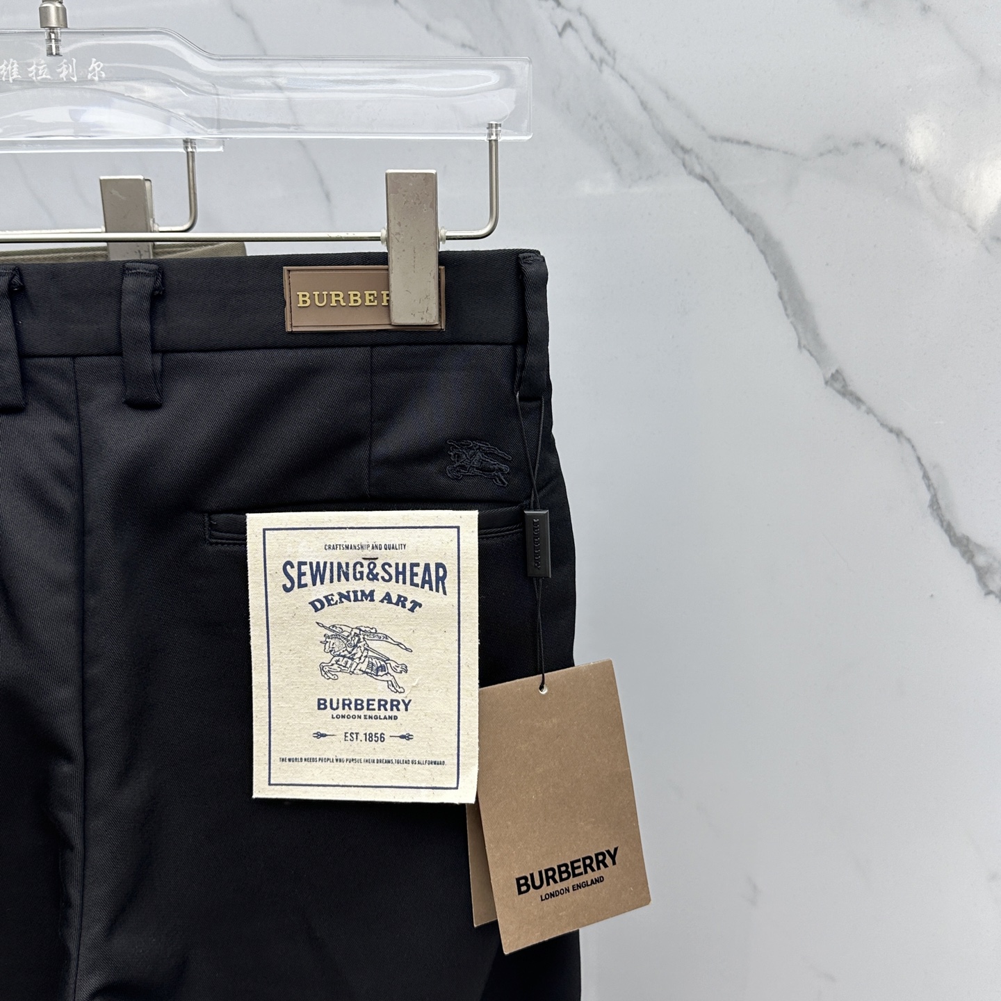 🆕Burberry巴宝莉 2025早秋新品休闲裤西裤，官网同步发售，裤身工艺设计，进口客供辅料、面料定制